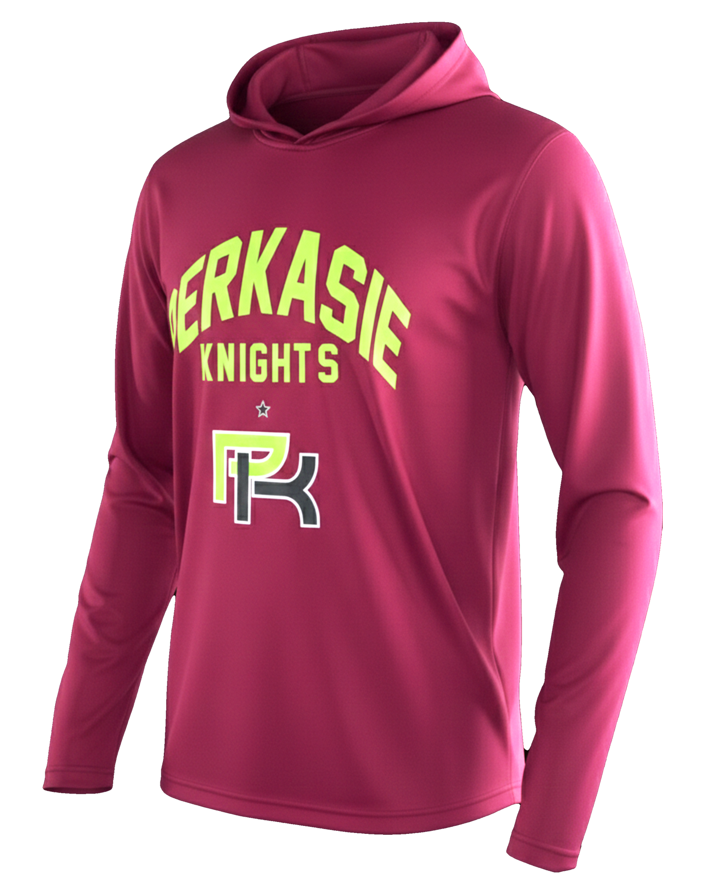 Dyed Long Sleeve Lightweight Hoodie