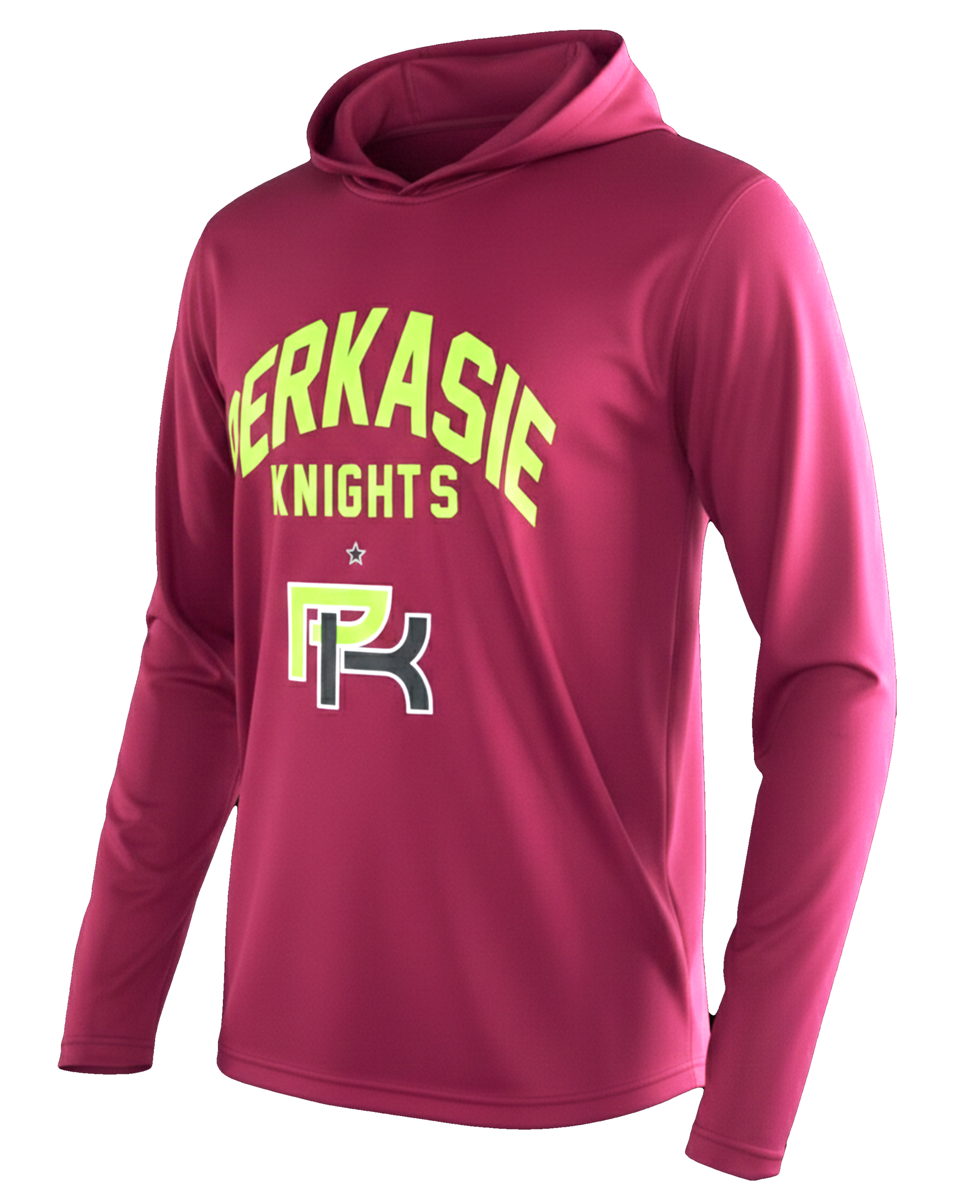 Dyed Long Sleeve Lightweight Hoodie