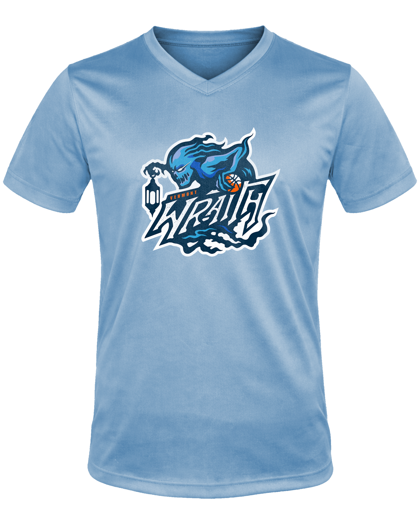 Dyed Short Sleeve V Neck Softball Tee