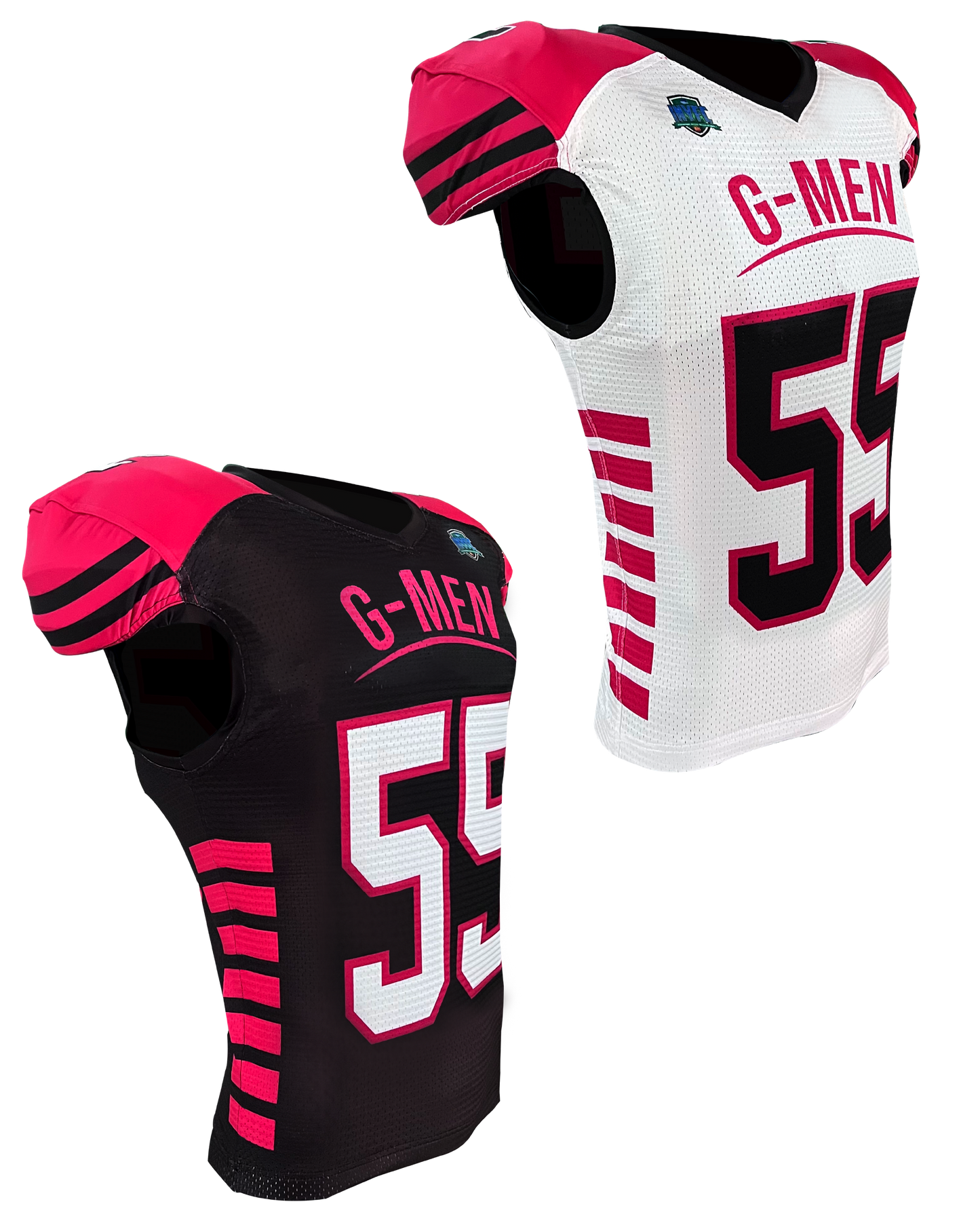 Clutch Tapered Waistcut Stretch Mesh Football Jersey Reversible