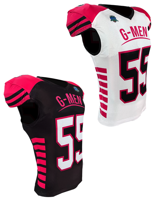 Clutch Tapered Waistcut Stretch Mesh Football Jersey Reversible