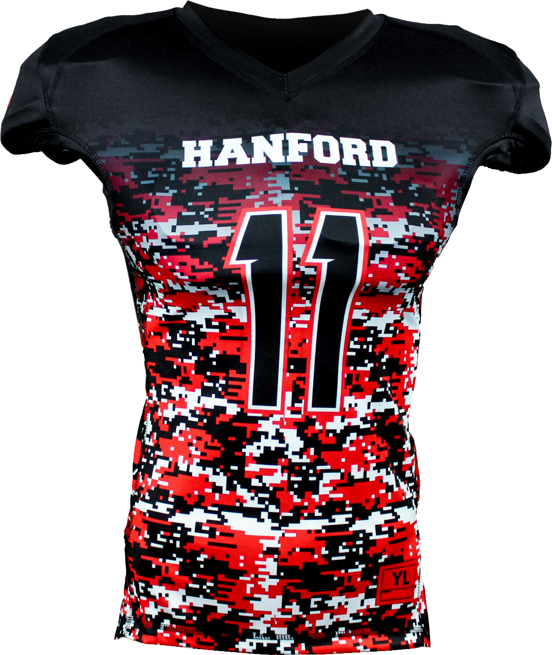 Tapered Nickle Reversible Football Jersey