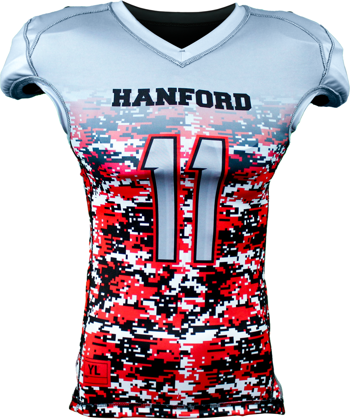 Tapered Nickle Reversible Football Jersey
