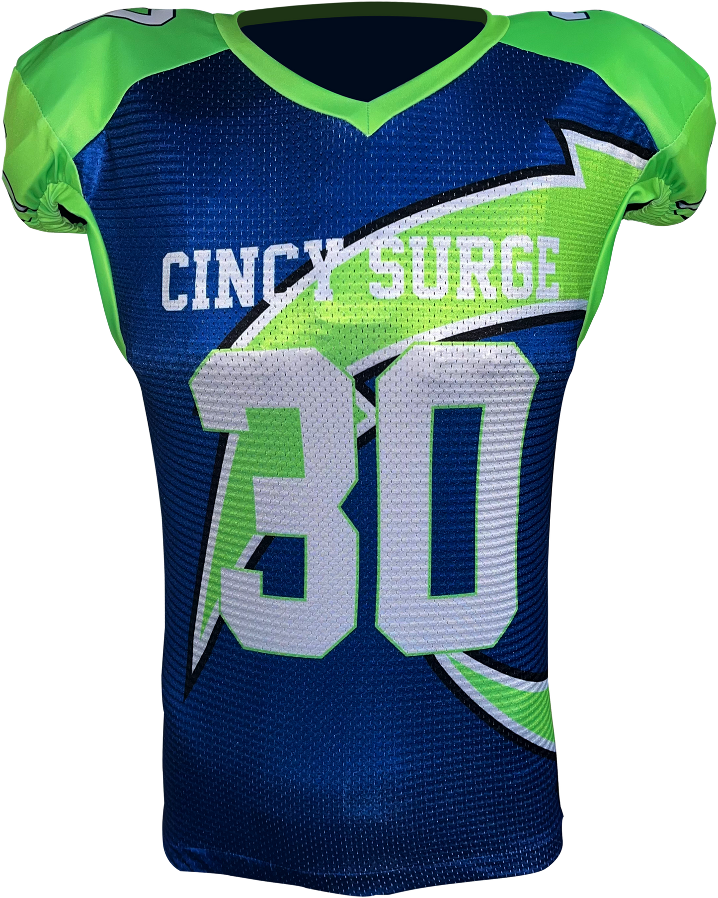 Keeper Waistcut Form Fit Stretch Mesh Football Jersey Reversible