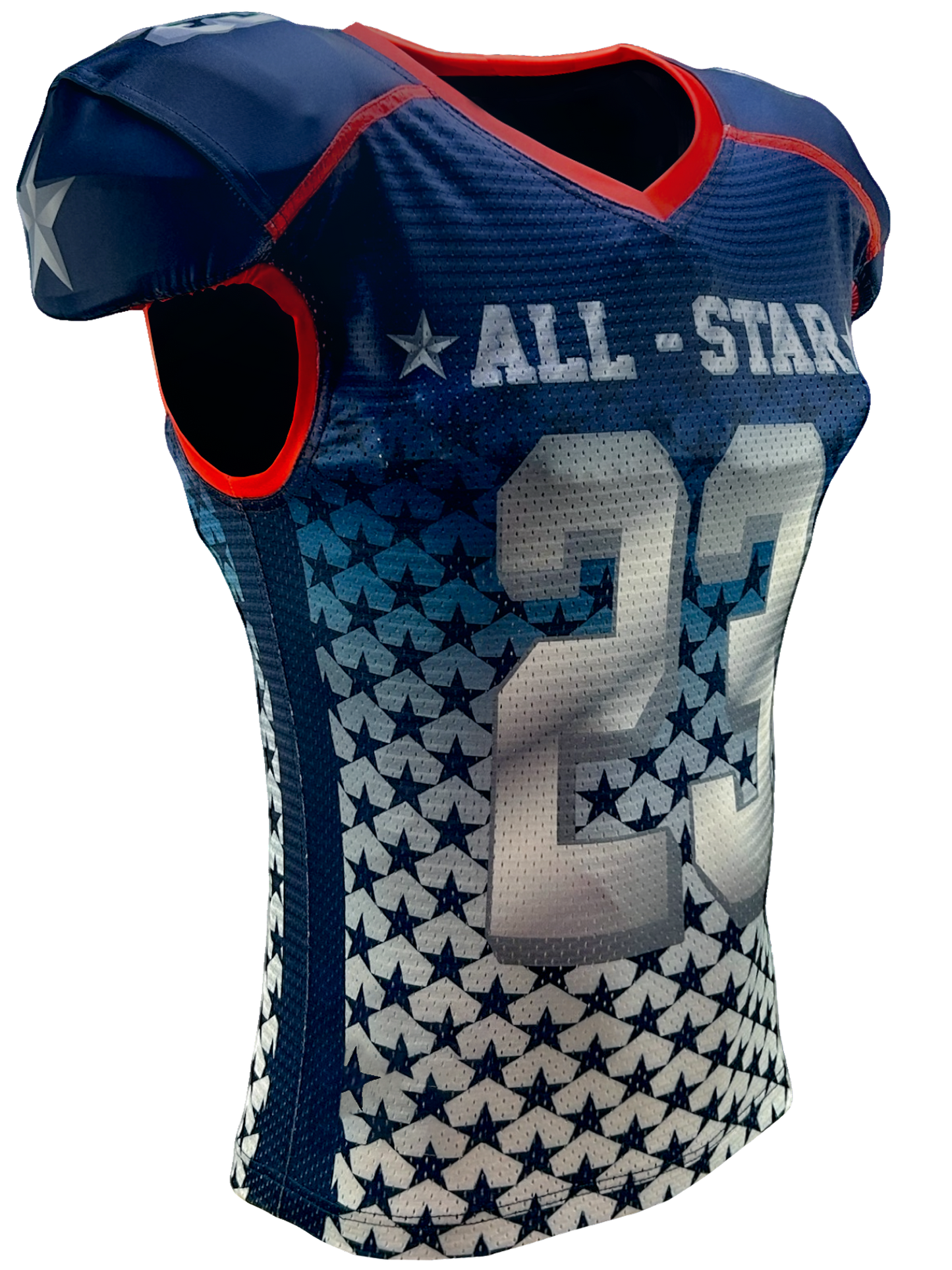 Rollout Waistcut Form Fit Stretch Mesh Jersey