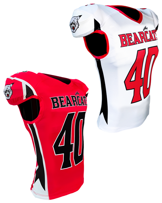 Game Day Tapered Waistcut Tackle Football Jersey Reversible