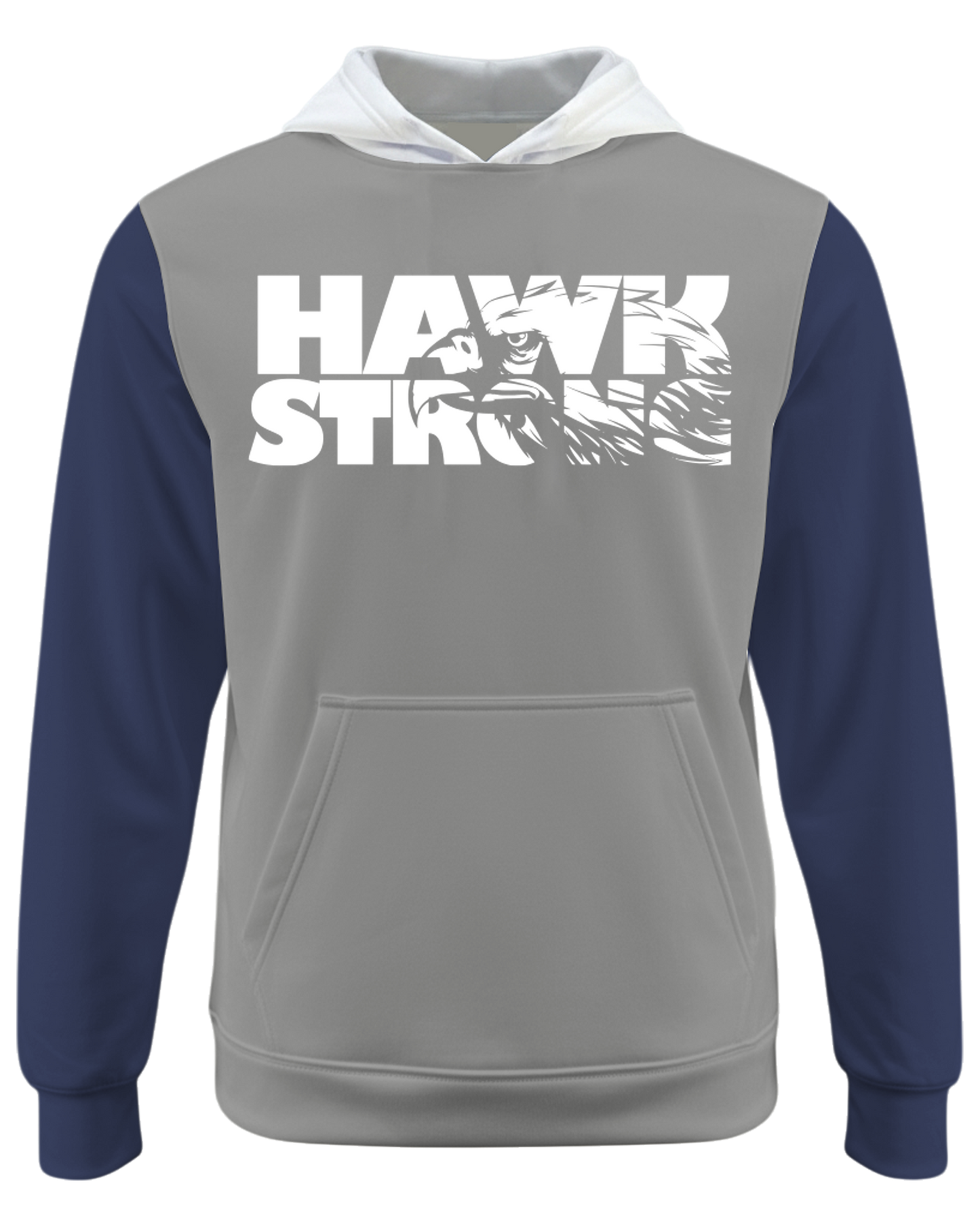Dyed Heavy Performance Fleece Hoodie w/ Sleeve Cuffs
