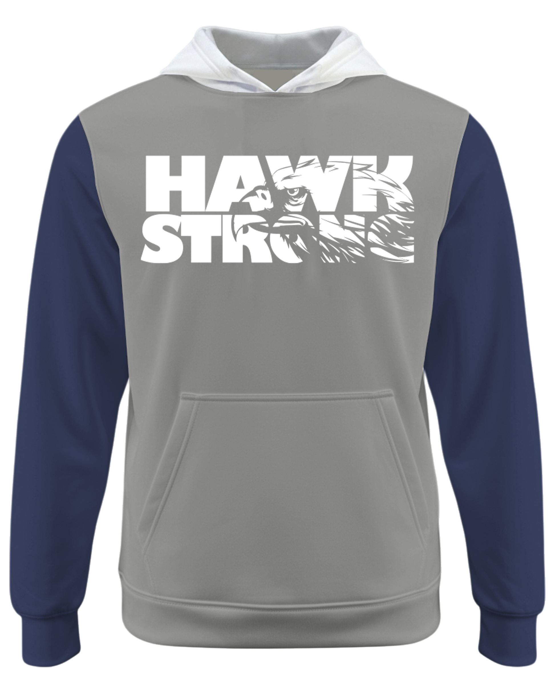 Dyed Heavy Performance Fleece Hoodie w/ Sleeve Cuffs