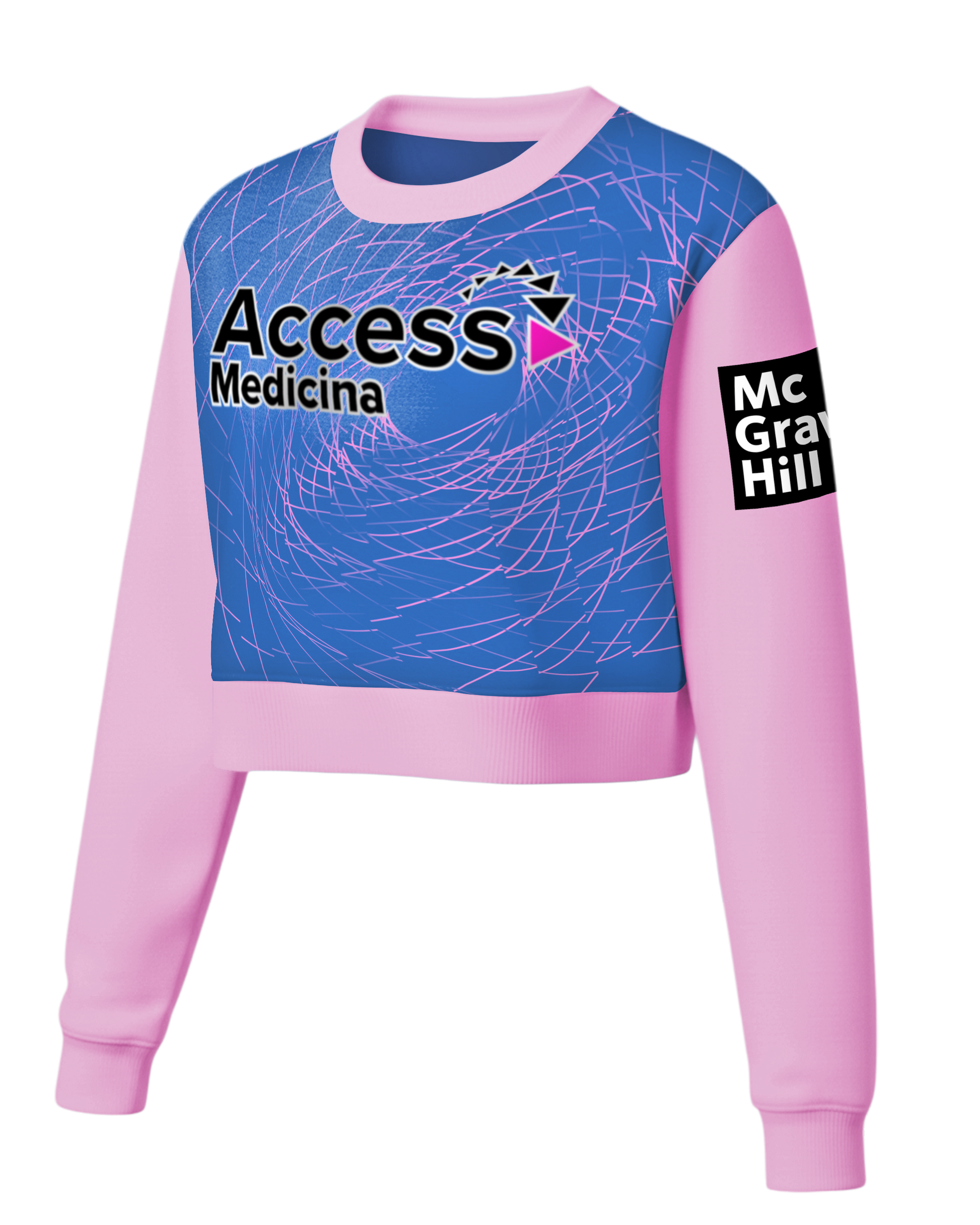 DryFit Performance Pullover Crew Crop Top