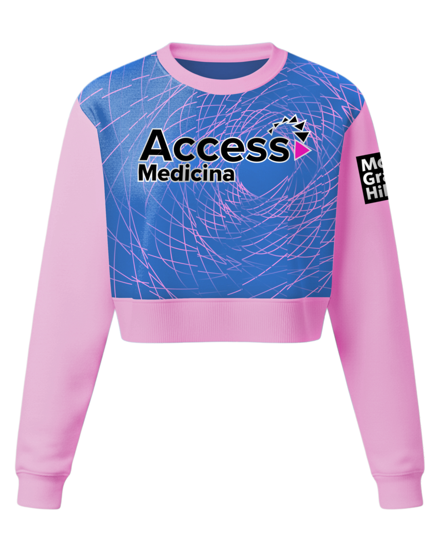 DryFit Performance Pullover Crew Crop Top