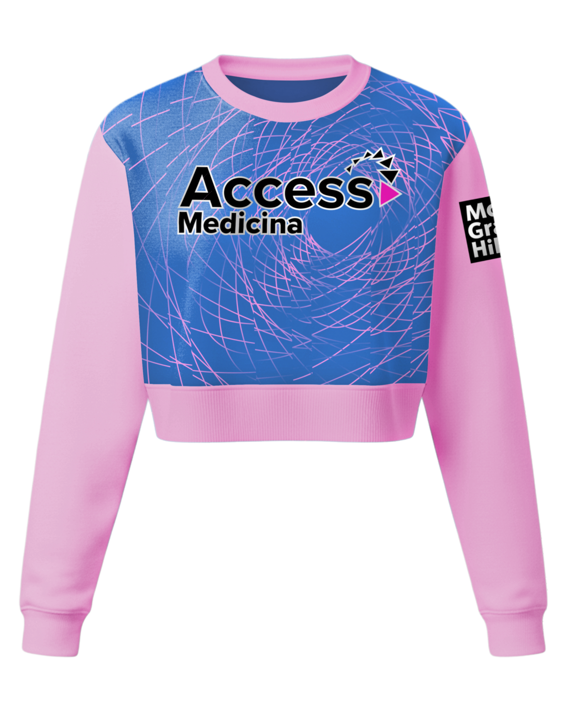 DryFit Performance Pullover Crew Crop Top