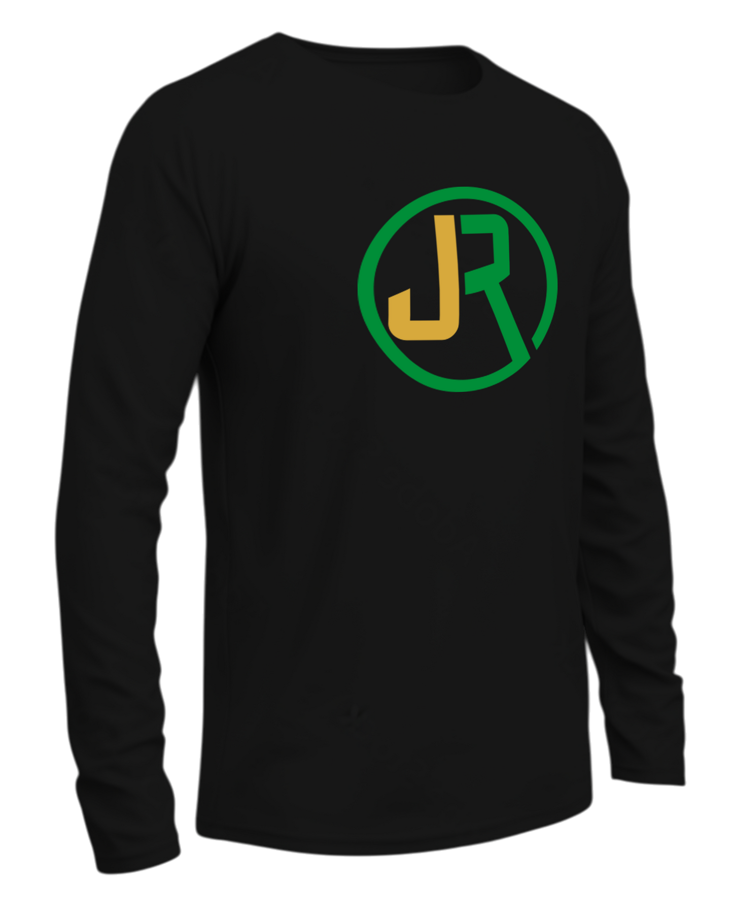 Dyed Long Sleeve Crew Neck Softball Tee