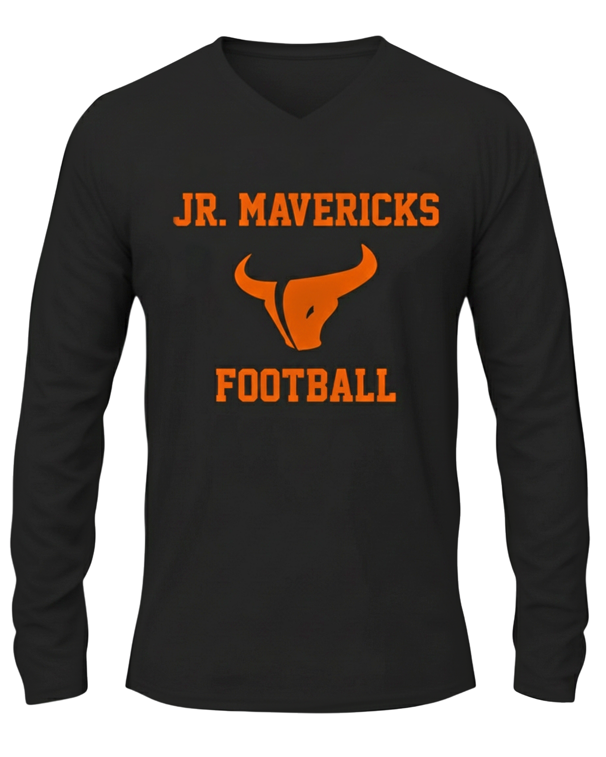Dyed Long Sleeve V Neck Volleyball Tee