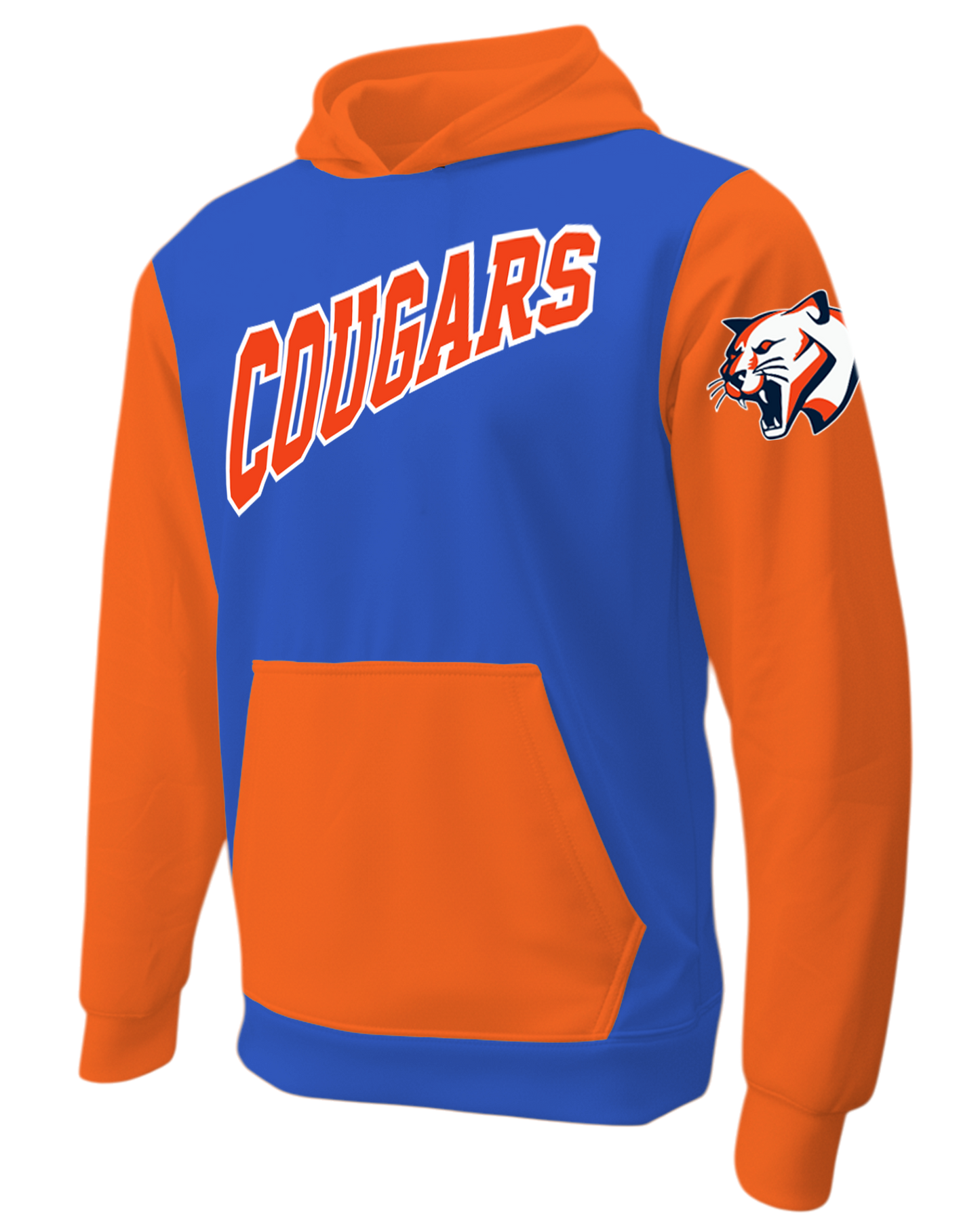 Cotton Fleece Hoodie w/ Front Pocket