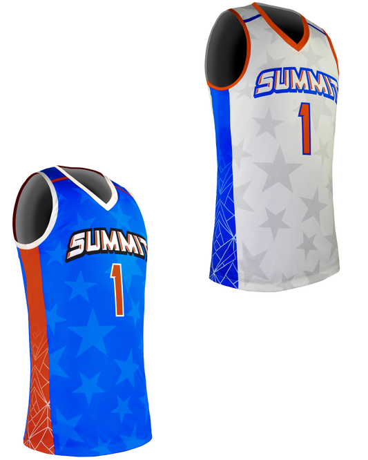 Pro Double Ply Reversible Basketball Jersey
