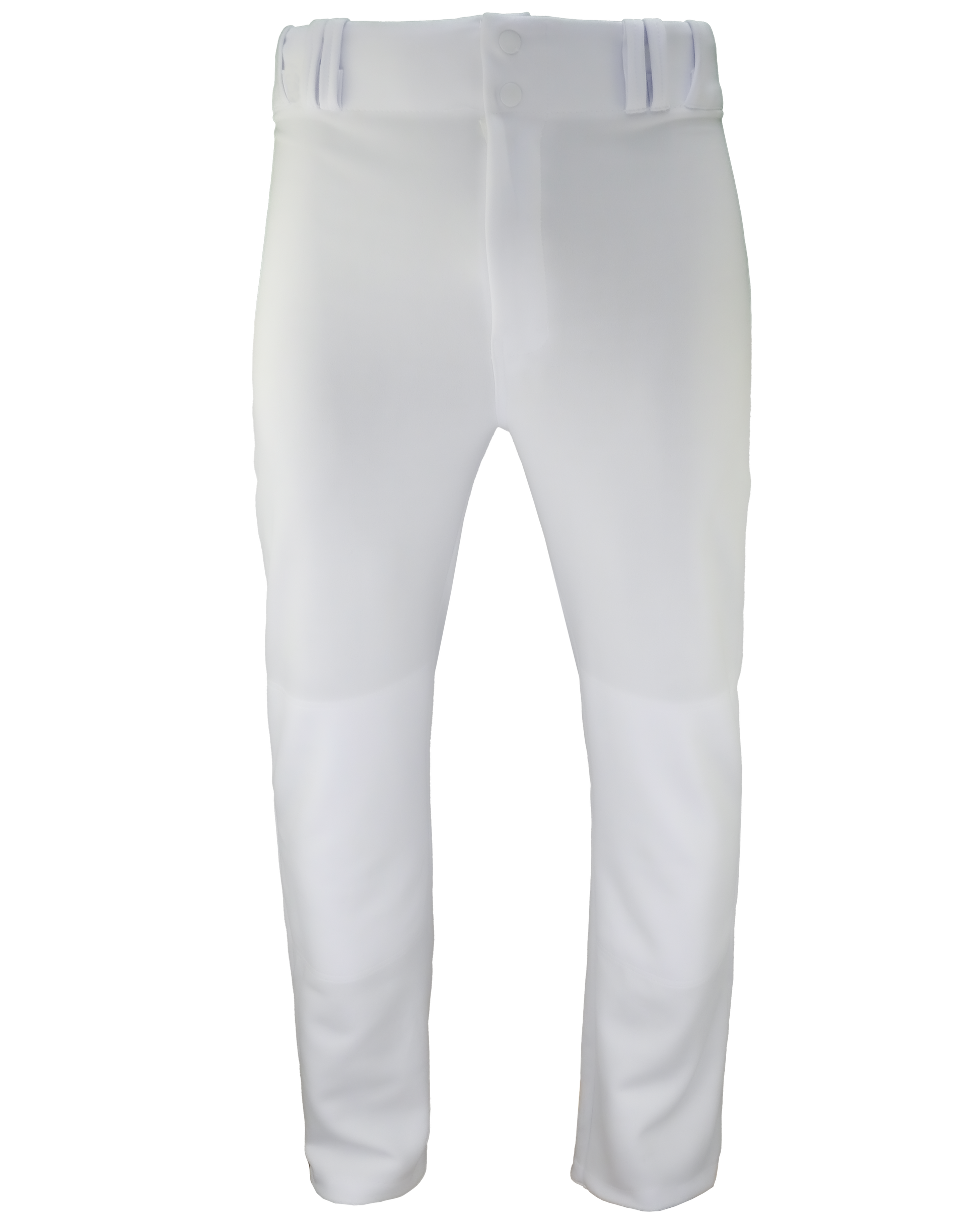 Dyed Tapered Open-Bottom Baseball Pants (Solid Color)