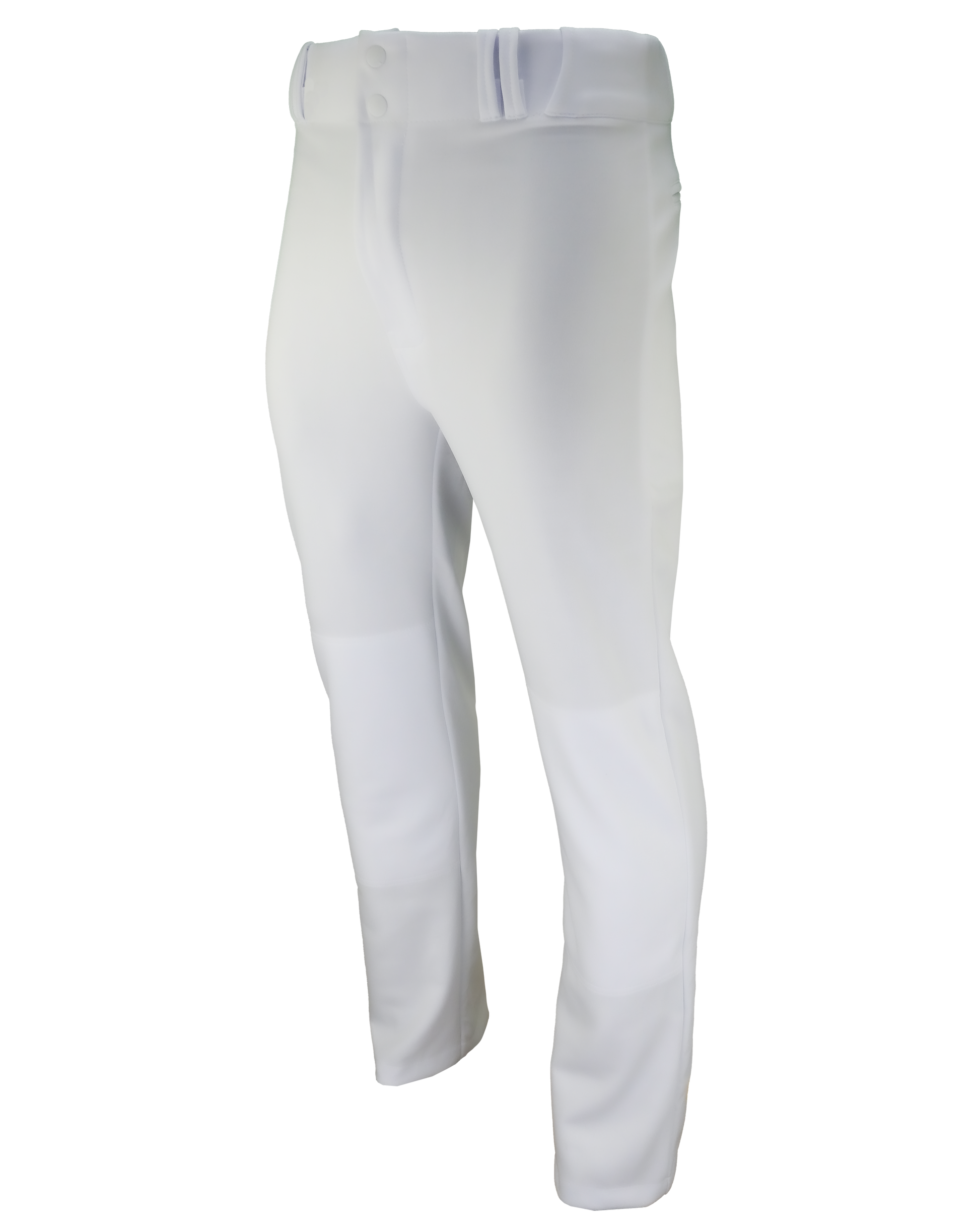 Dyed Tapered Open-Bottom Baseball Pants (Solid Color)