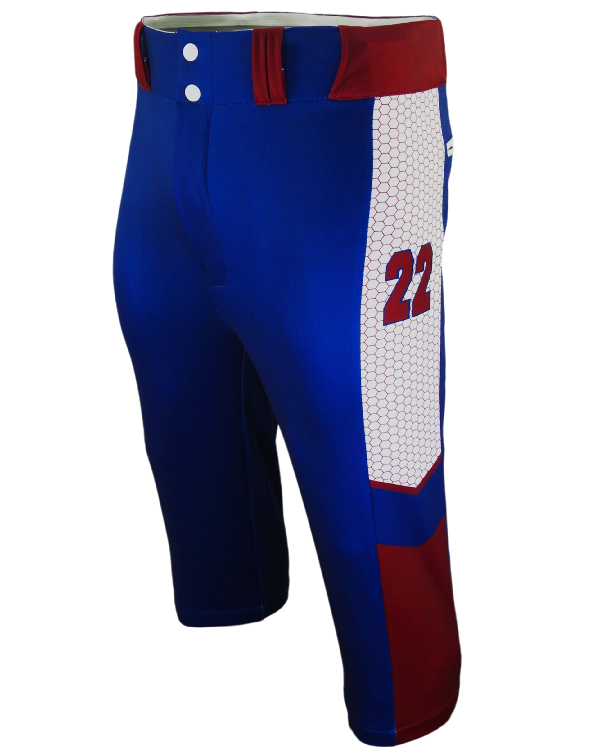 Tapered Knicker Baseball Pants w/ Sublimated Side Panels