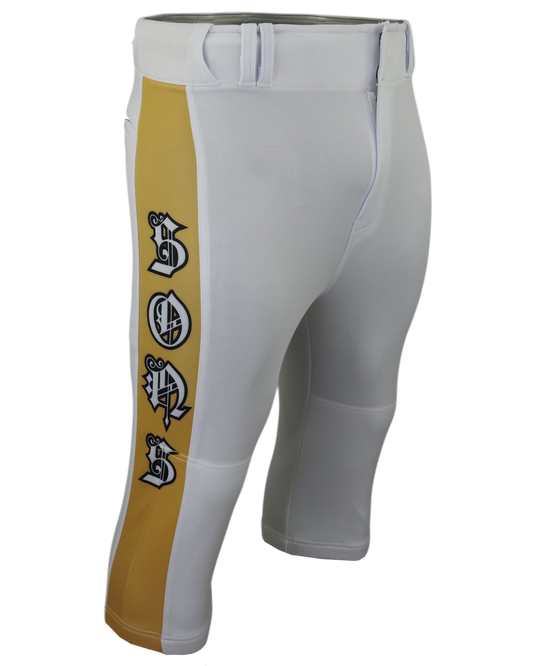 Dyed Tapered Knicker Baseball Pants w/ Sublimated Side Panels