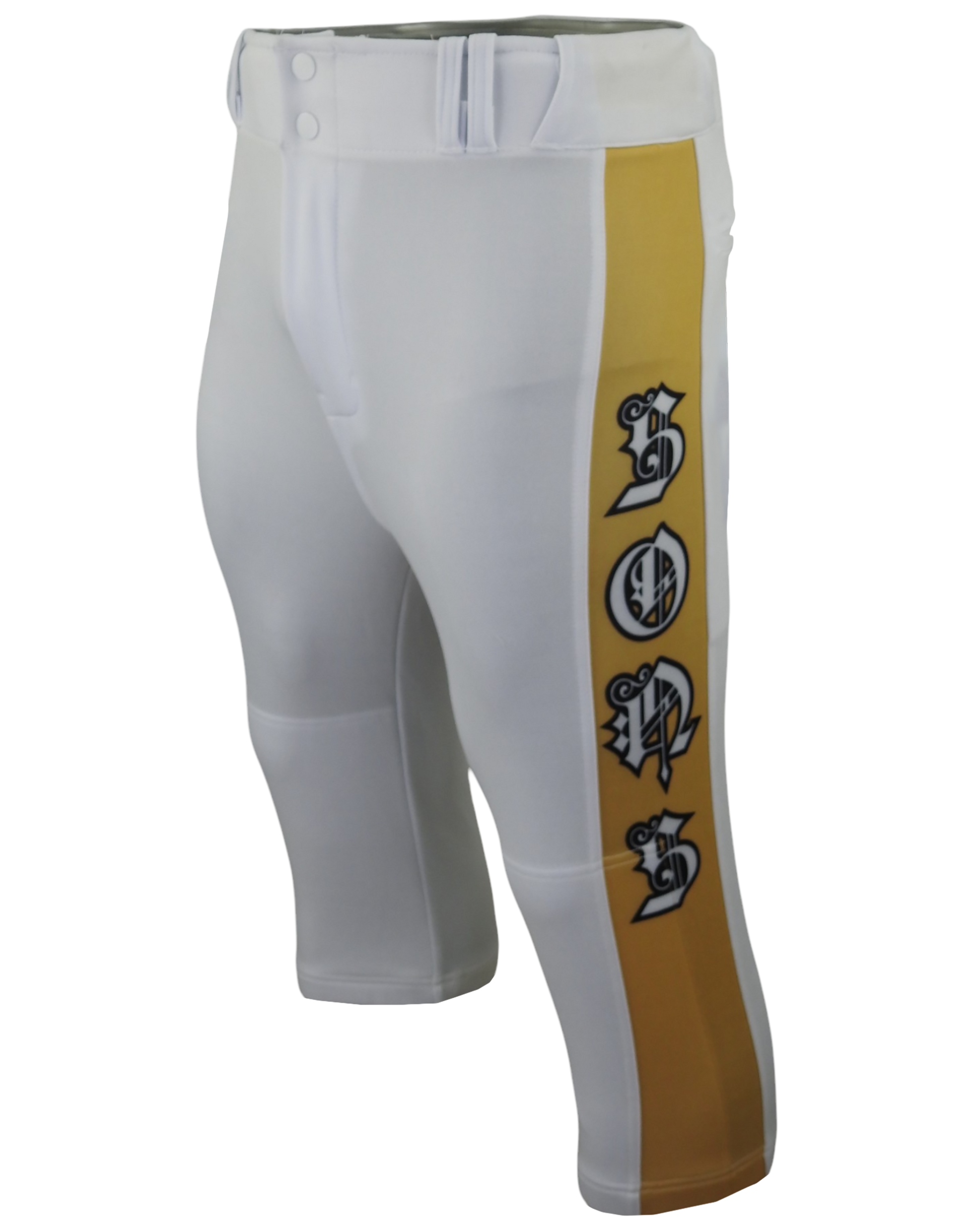 Dyed Tapered Knicker Baseball Pants w/ Sublimated Side Panels