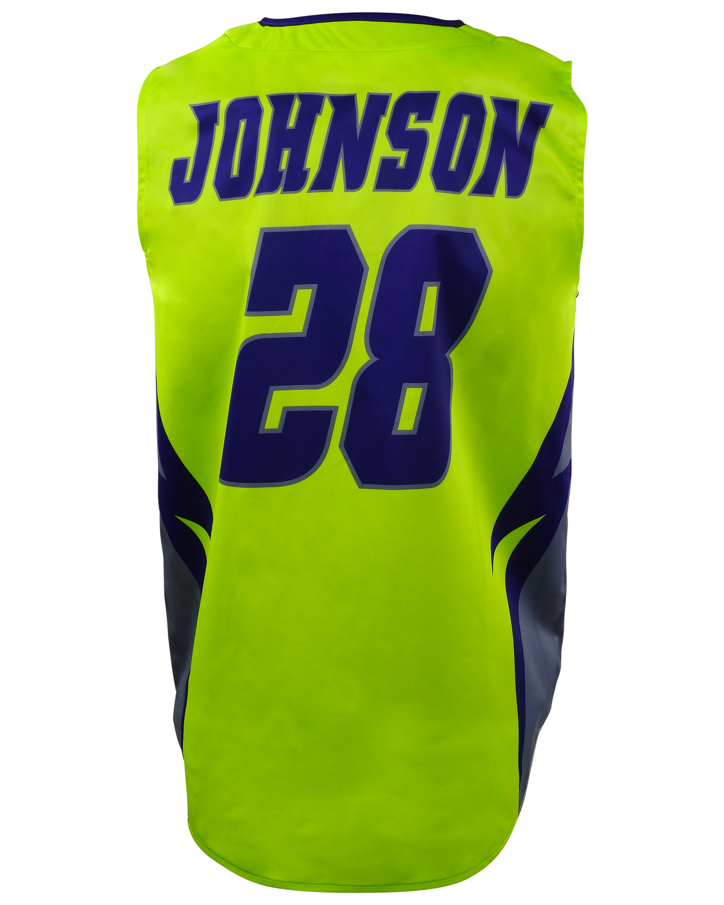 2-Button Sleeveless Baseball Jersey