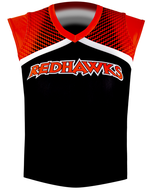 Female Cap Sleeve Football Tee
