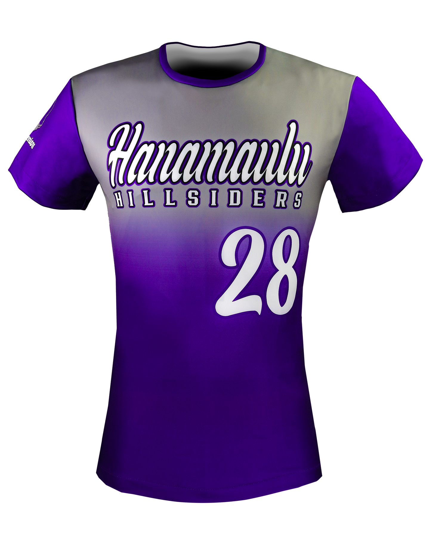 Short Sleeve Crew Neck Football Tee