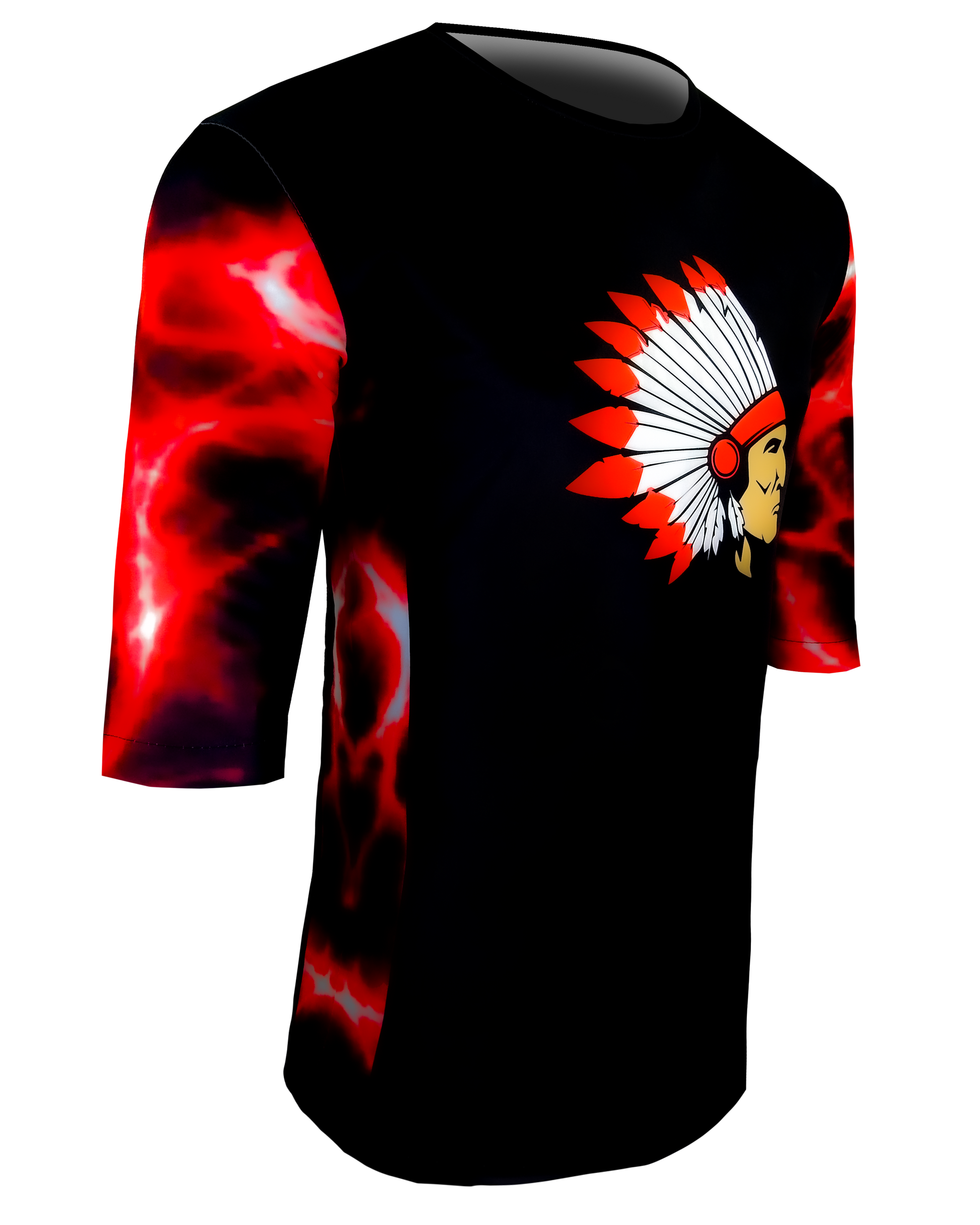 1/4-Zip Short Sleeve Football Tee