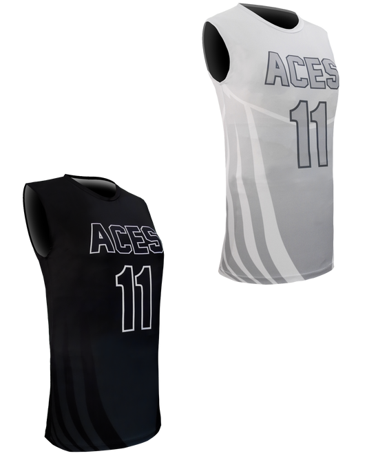 Sleeveless Single Ply Reversible Crew Neck Compression Shirt