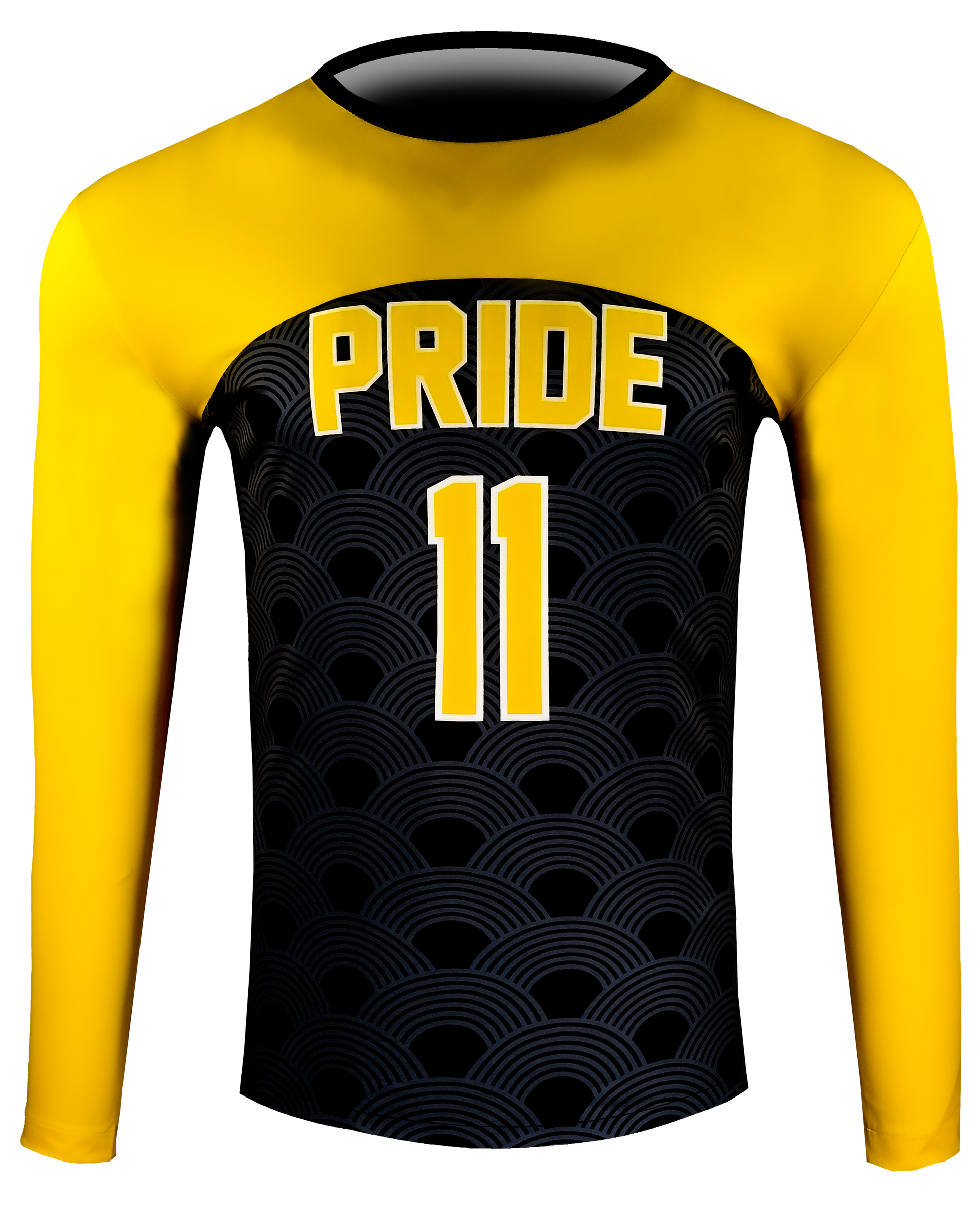 Long Sleeve Single Ply Reversible Crew Neck Compression Shirt