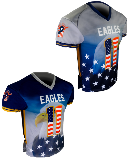 Handoff Garter Sleeve Reversible Flag Football Jersey