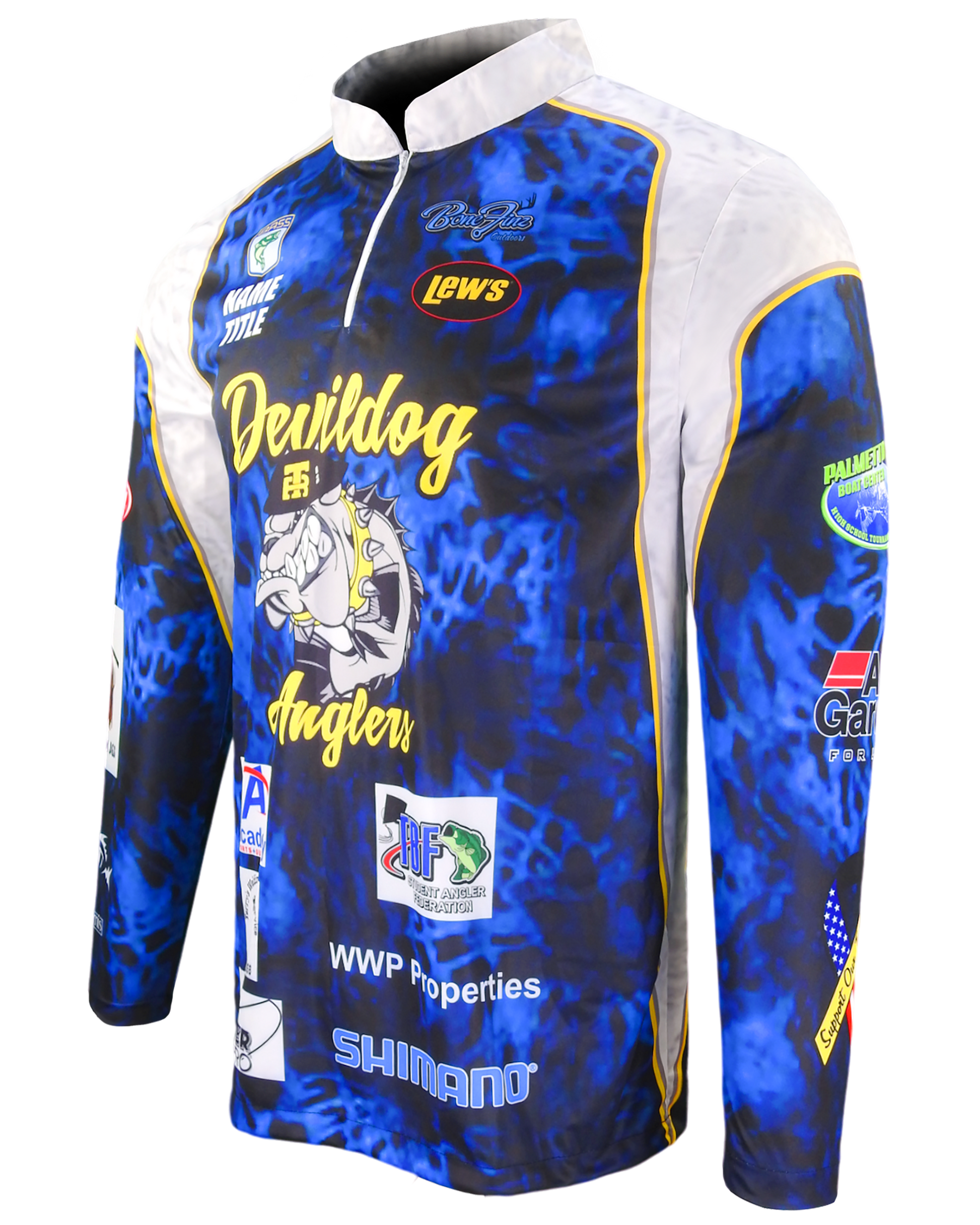 1/4-Zip Long Sleeve Fishing Tee