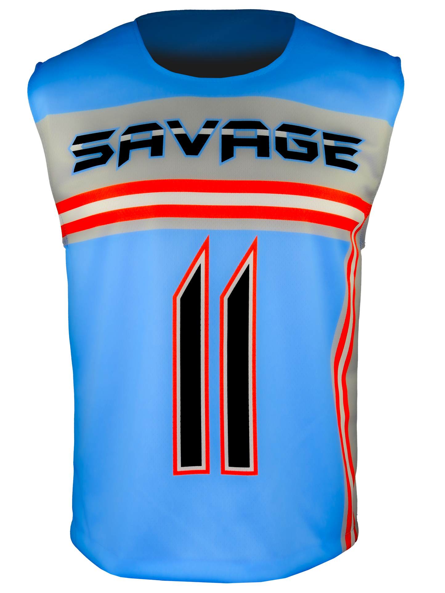 Single Ply Reversible Sleeveless Lacrosse Jersey
