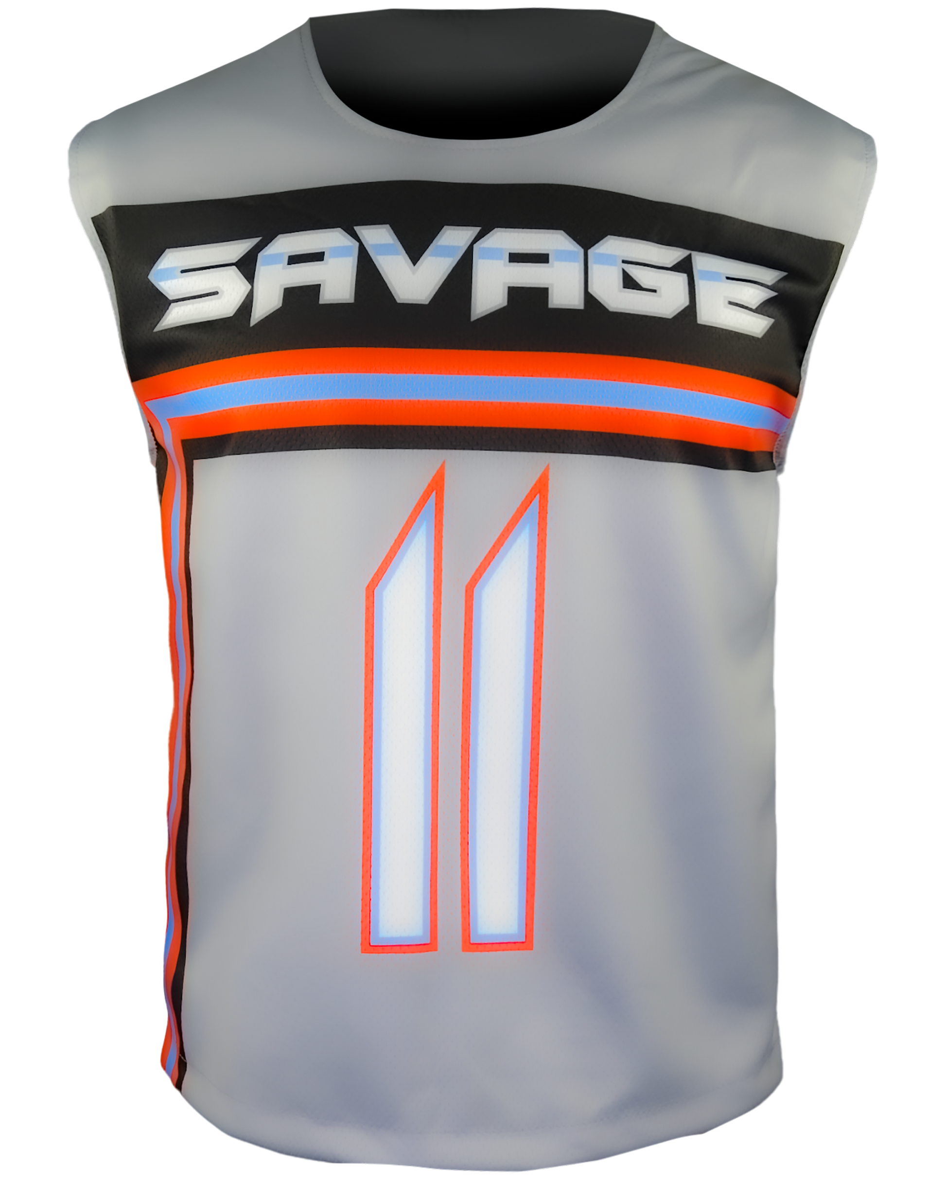 Single Ply Reversible Sleeveless Lacrosse Jersey