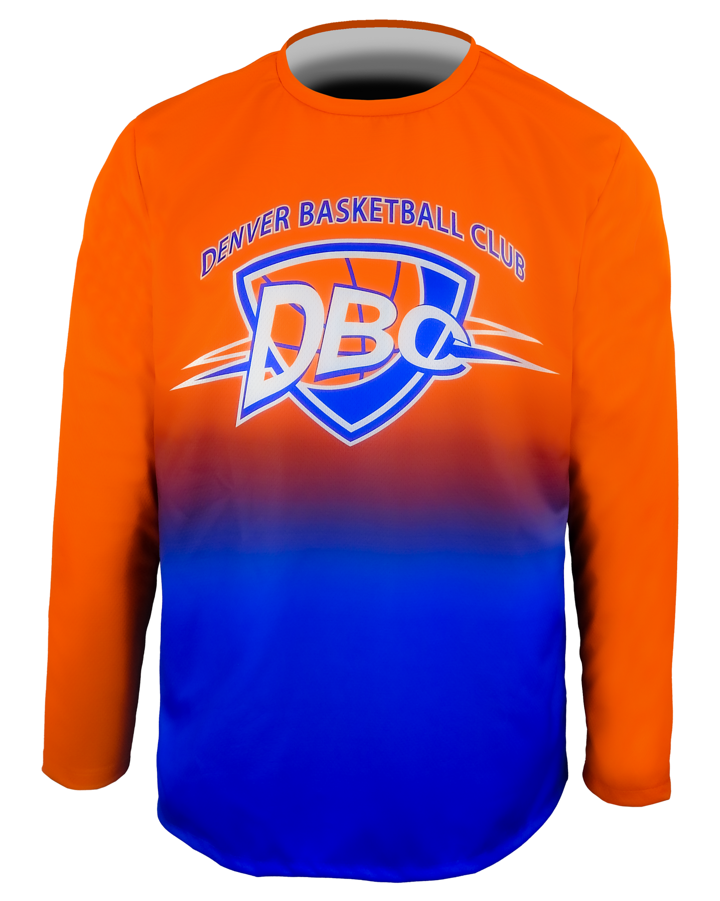 Long Sleeve Crew Neck Soccer Tee