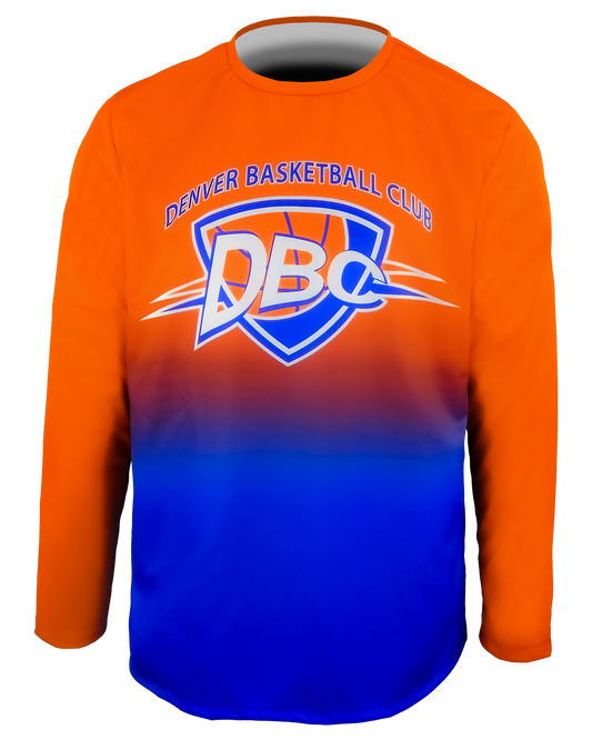 Long Sleeve Crew Neck Soccer Tee