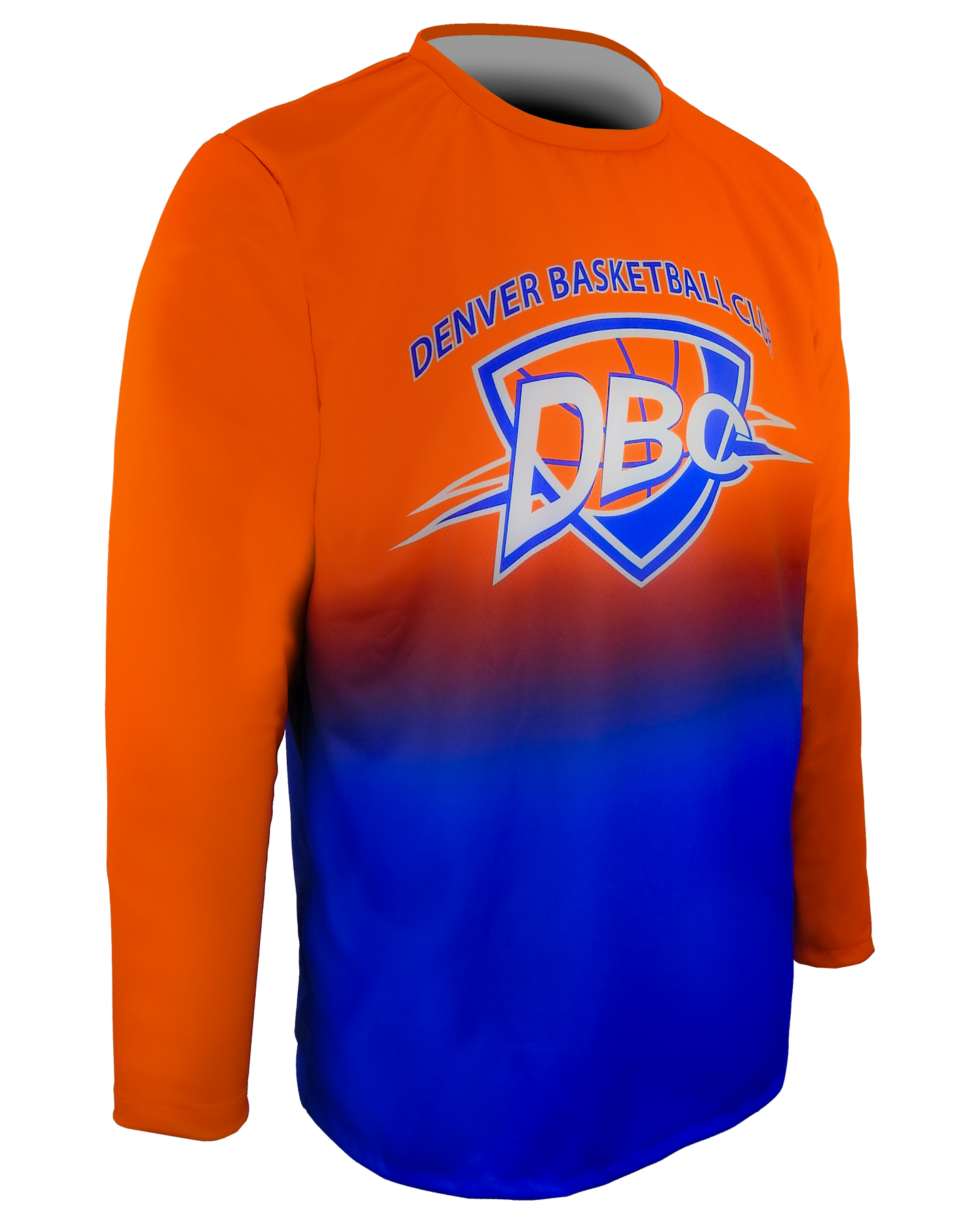 Long Sleeve Crew Neck Soccer Tee