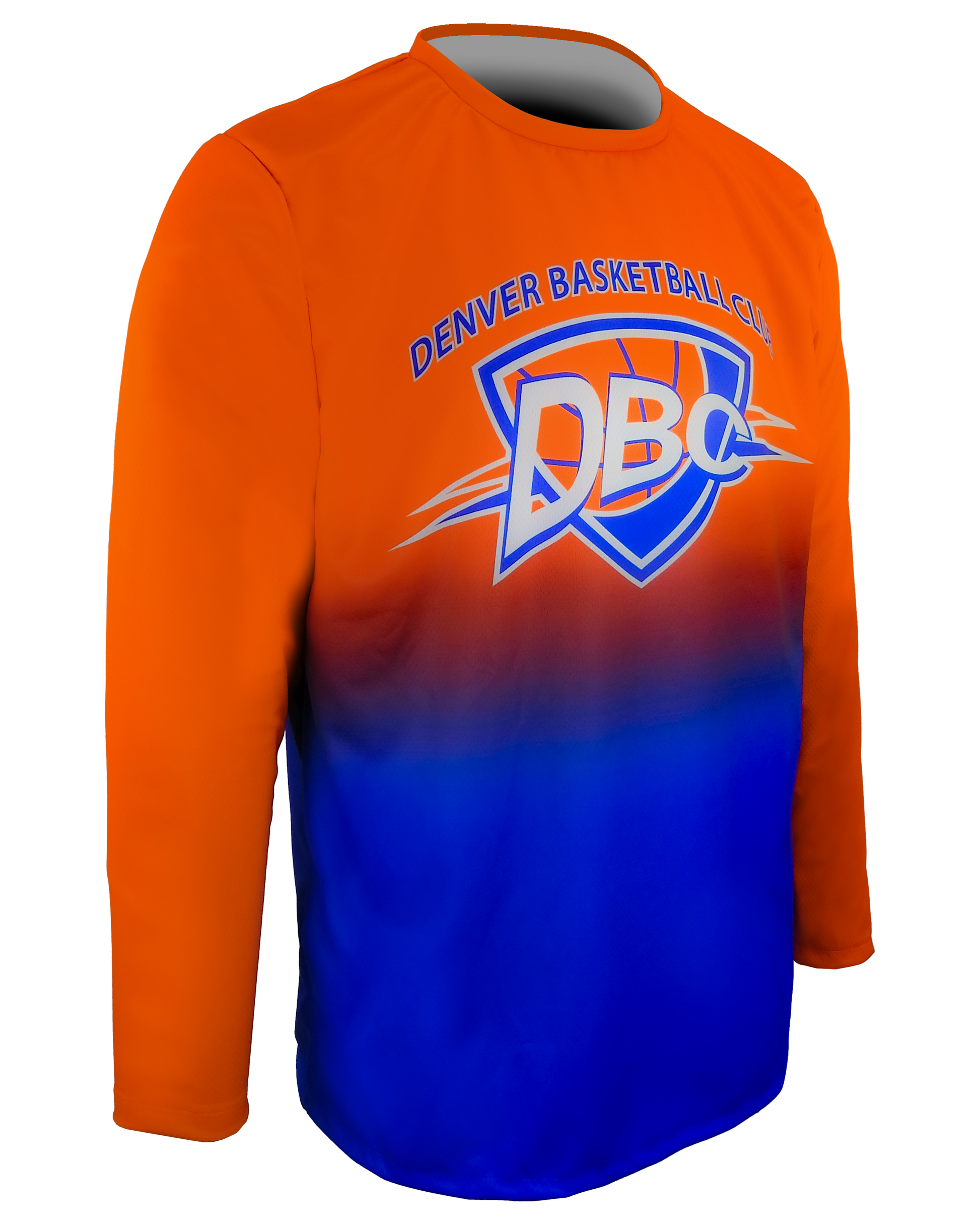 Long Sleeve Crew Neck Soccer Tee
