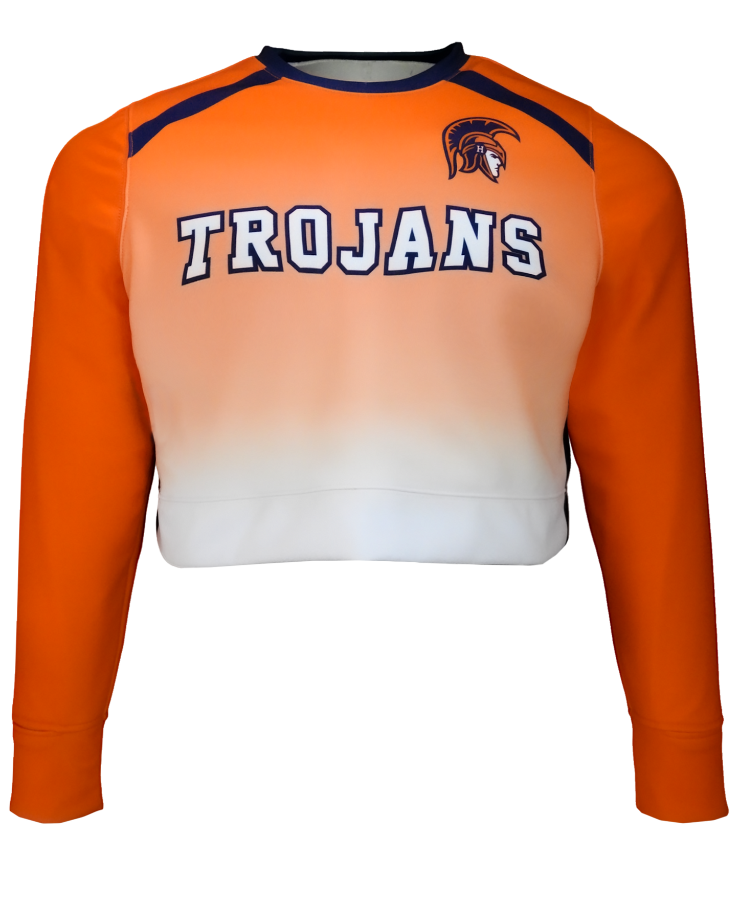 Heavy Performance Fleece Crew Neck Crop Top