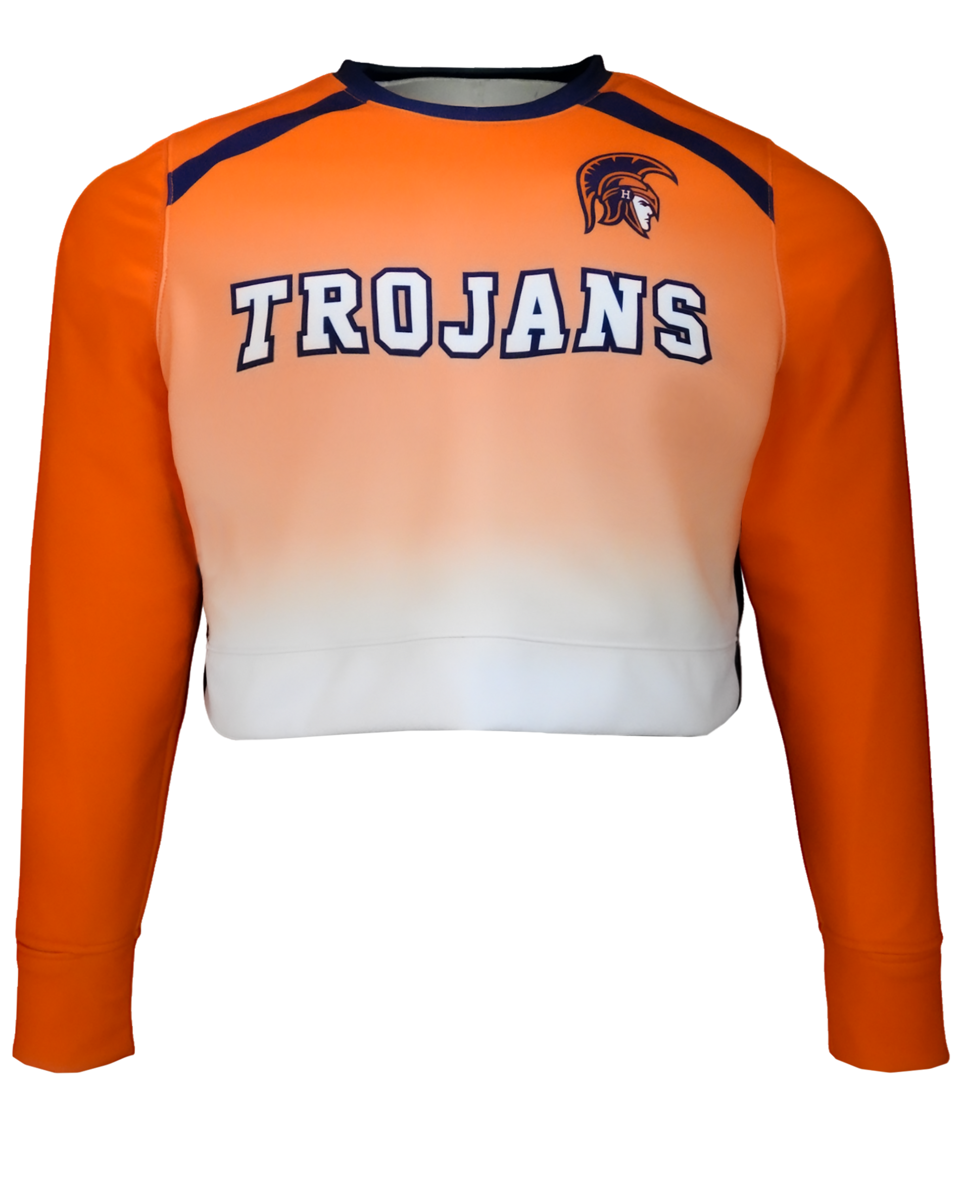 Heavy Performance Fleece Crew Neck Crop Top