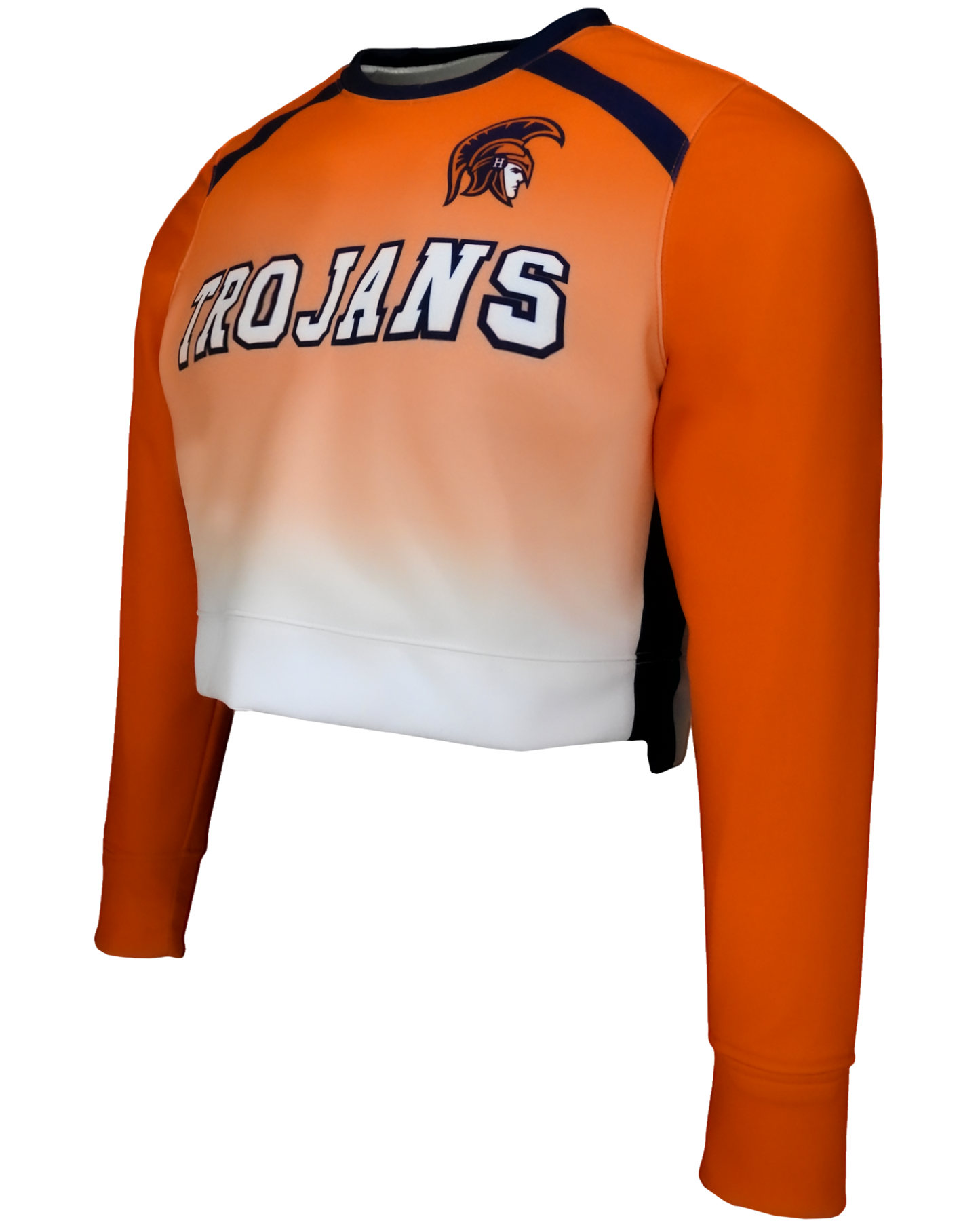 Heavy Performance Fleece Crew Neck Crop Top