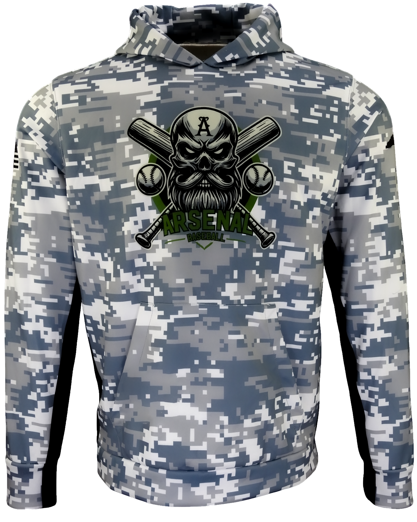Heavy Performance Fleece Hoodie w/ Front Pocket