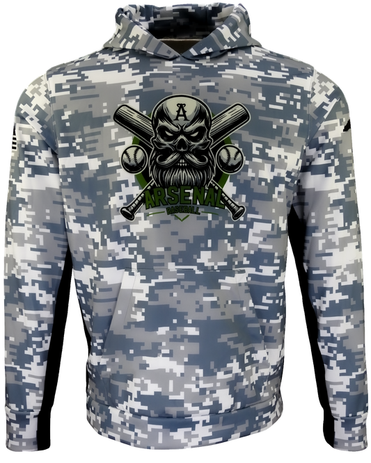 Heavy Performance Fleece Hoodie w/ Front Pocket