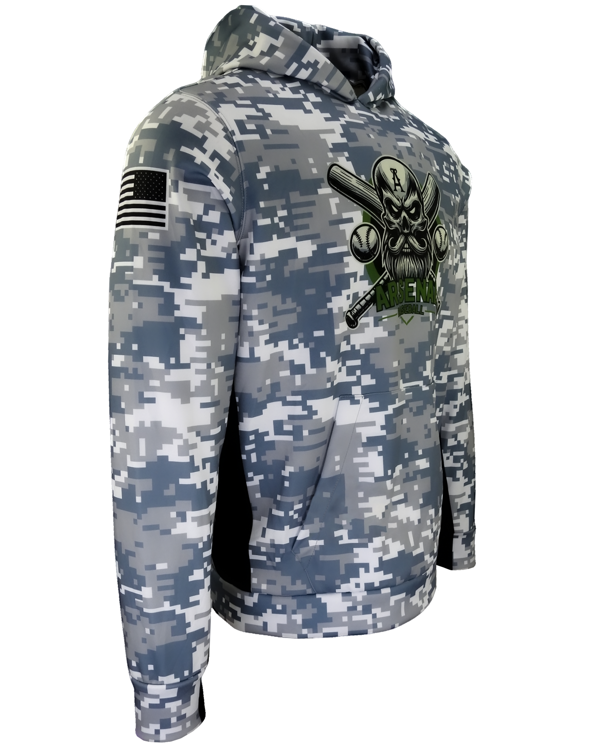 Heavy Performance Fleece Hoodie w/ Front Pocket