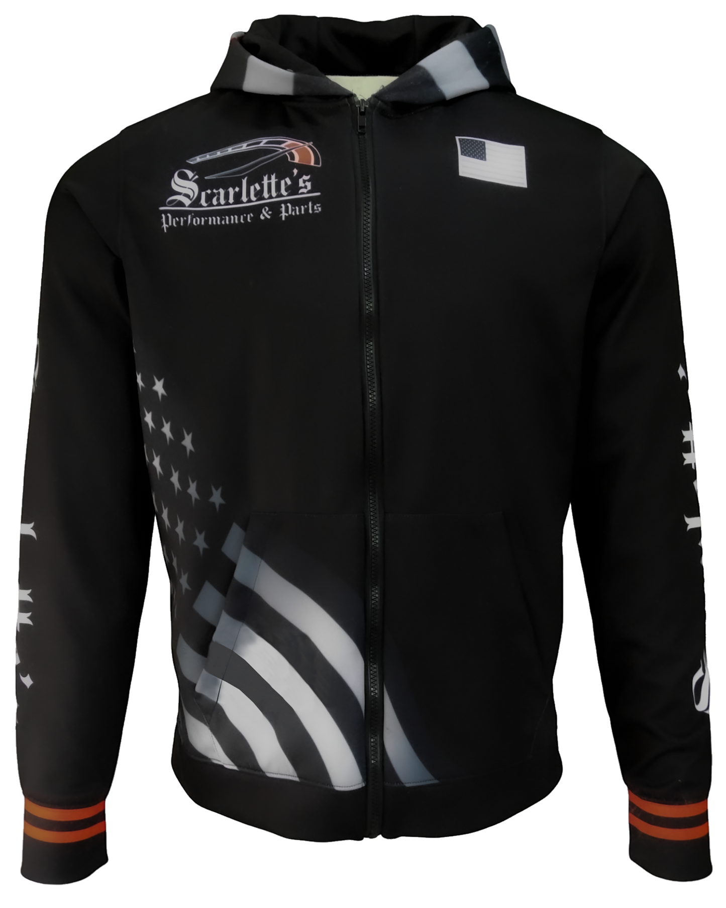Heavy Performance Full Zip Fleece Hoodie w/ Front Pocket