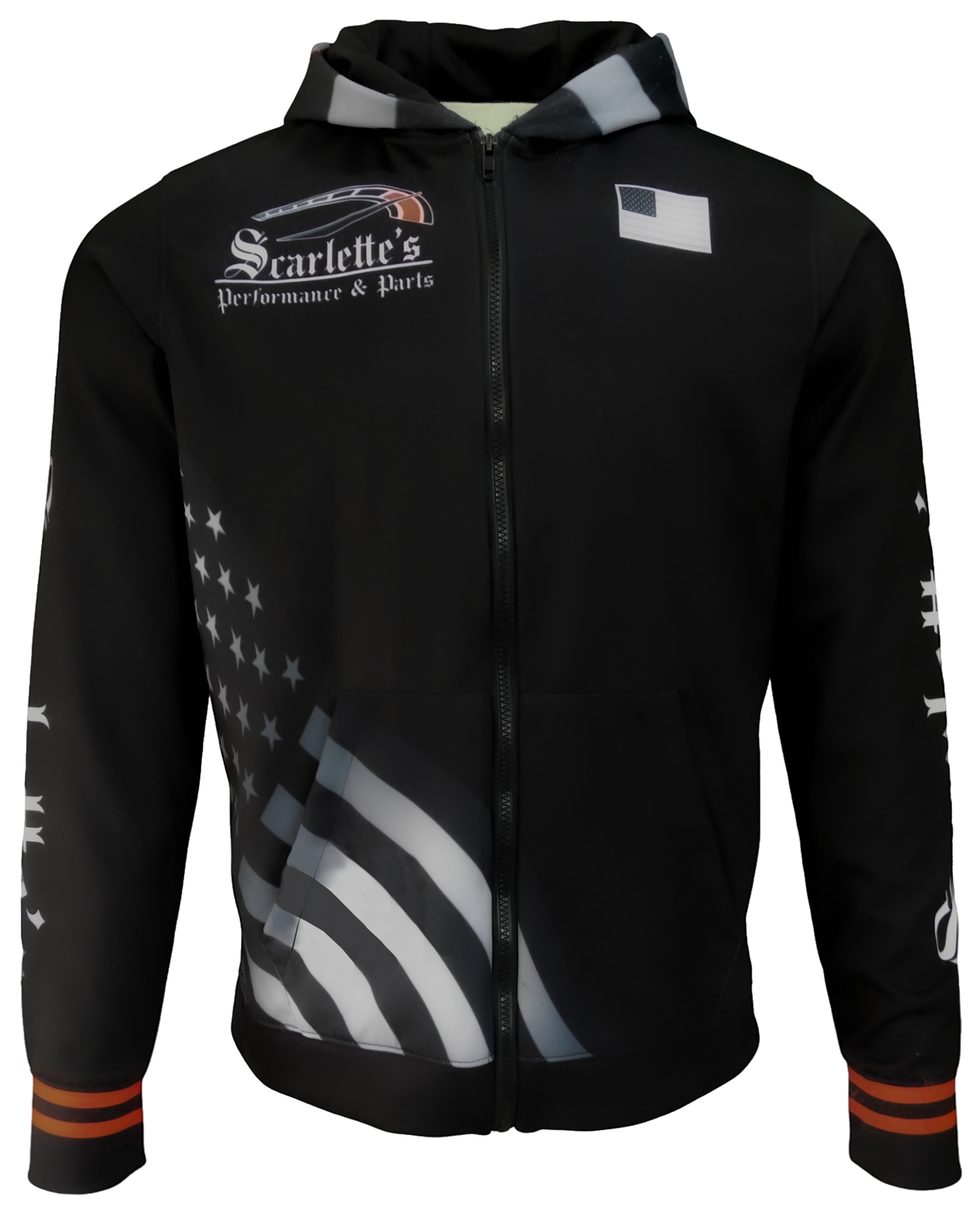Heavy Performance Full Zip Fleece Hoodie w/ Front Pocket