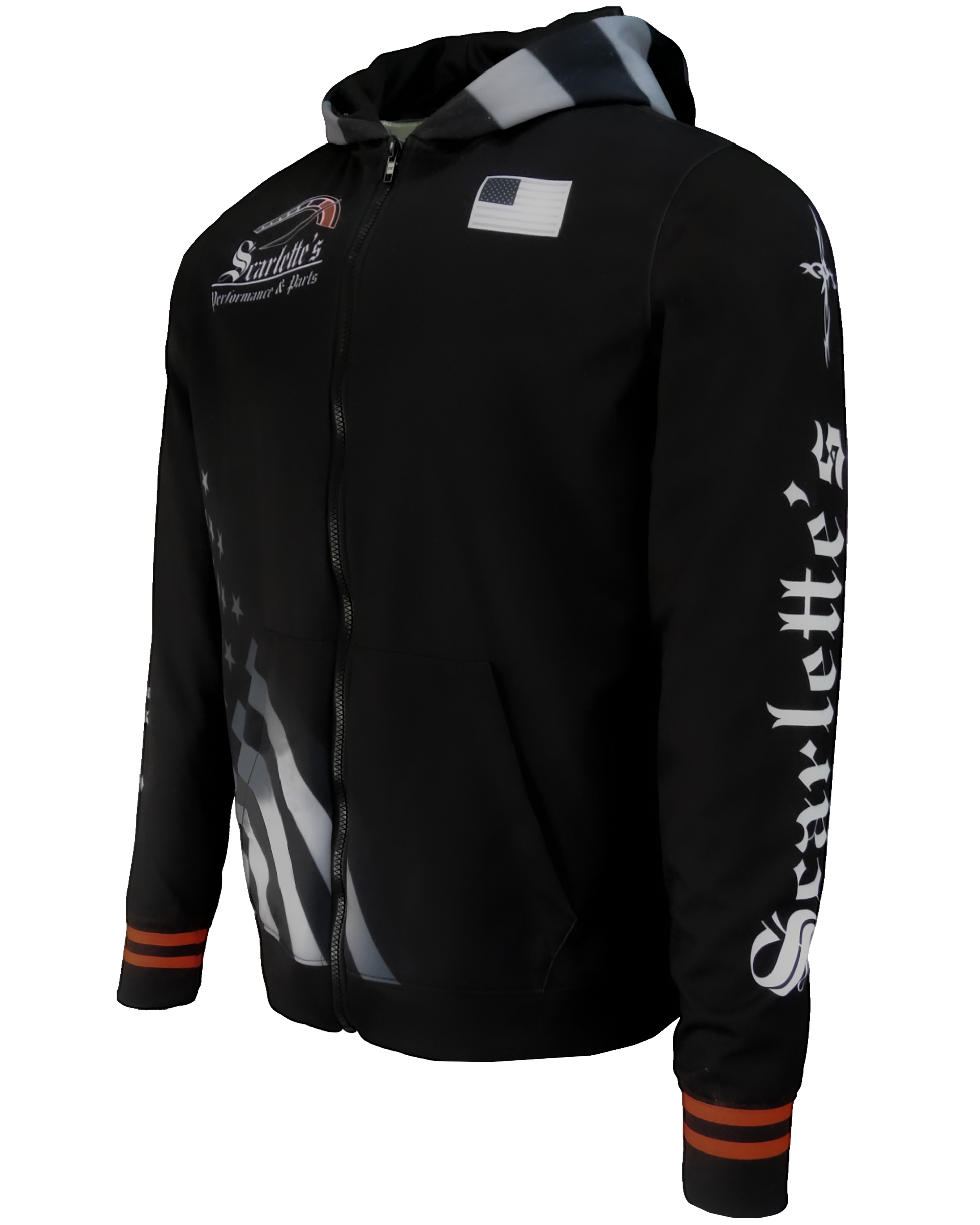 Heavy Performance Full Zip Fleece Hoodie w/ Front Pocket