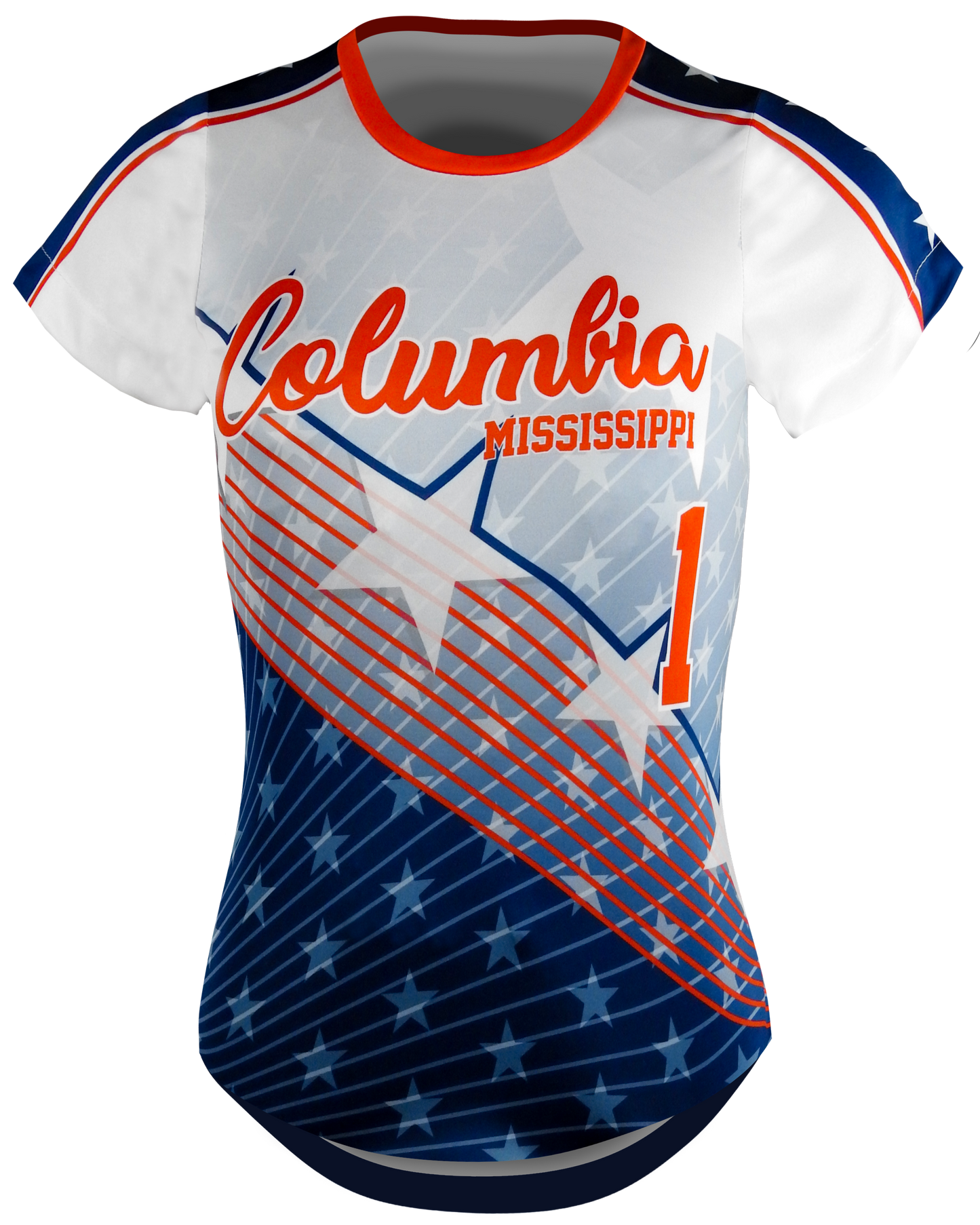 Short Sleeve Crew Neck Softball Jersey