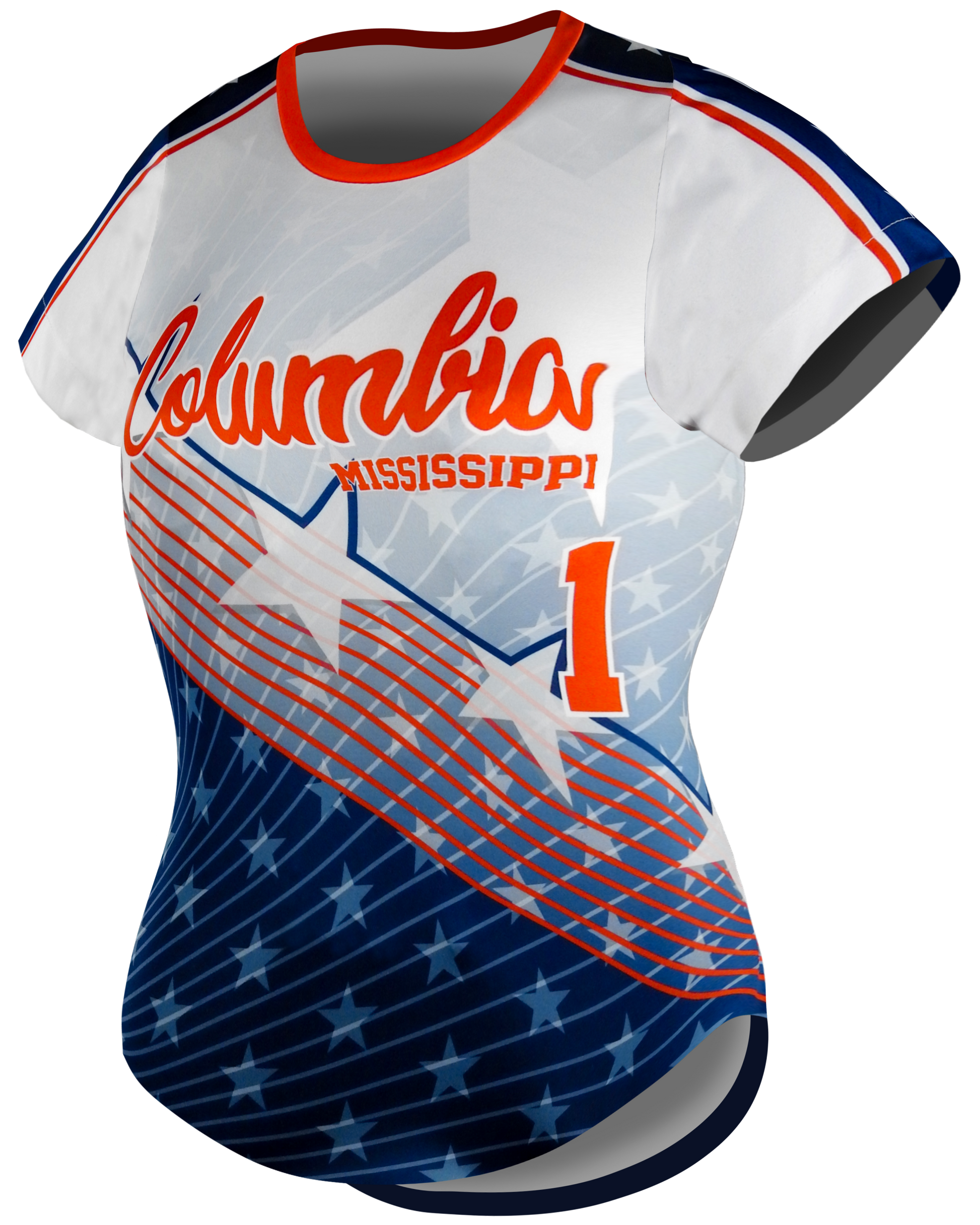 Short Sleeve Crew Neck Softball Jersey