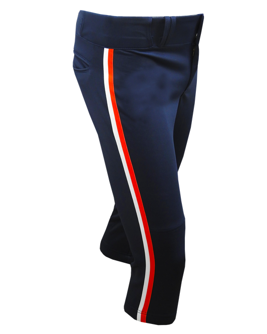 Dyed Tapered Softball Knicker Pants w/ Braiding